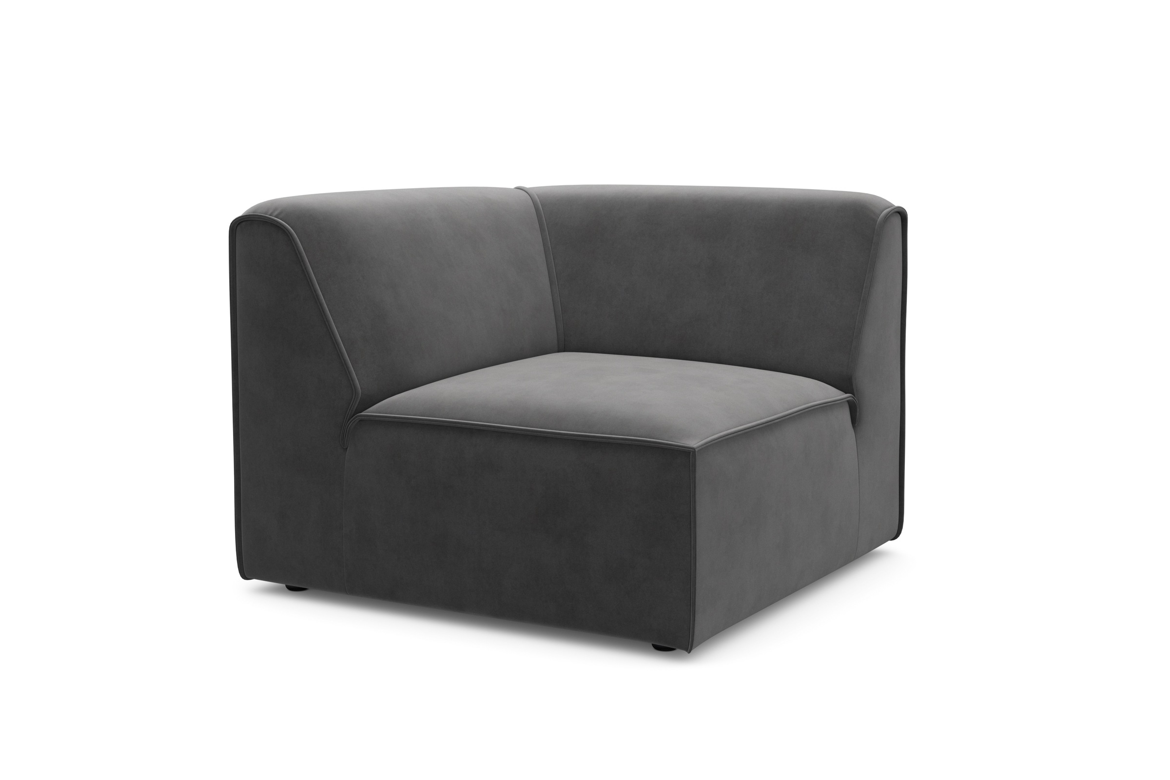 RAUM.ID Sofa-Eckelement »Merid, Sofaelement, Masse B/T/H: 97/97/46 cm«, als Modul oder separat verwendbar, für individuelle Zusammenstellung