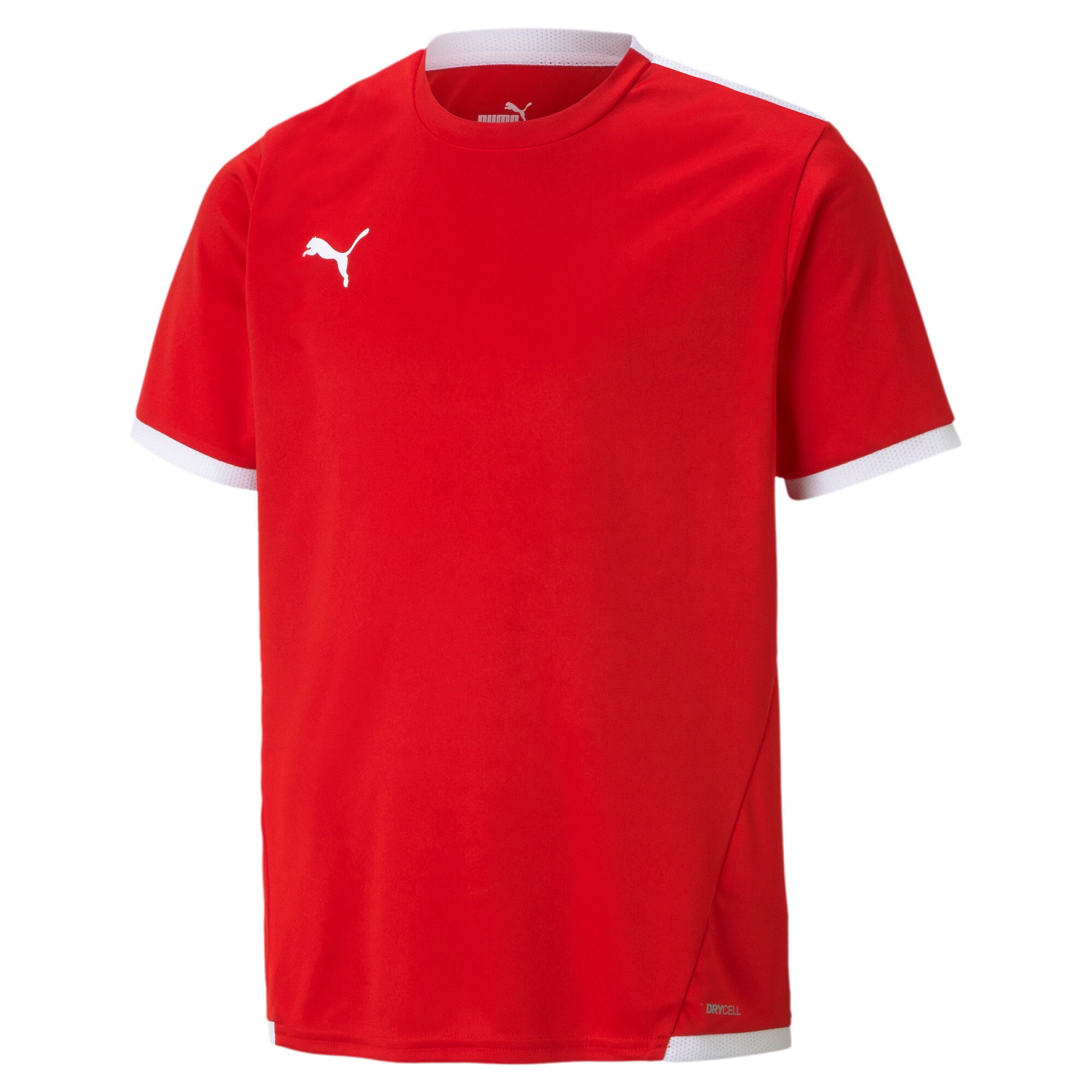 PUMA Trainingstop »TEAMLIGA JERSEY JR« Regular Fit, für Fussballtraining und Wettkampf, mit Mesh-Elementen