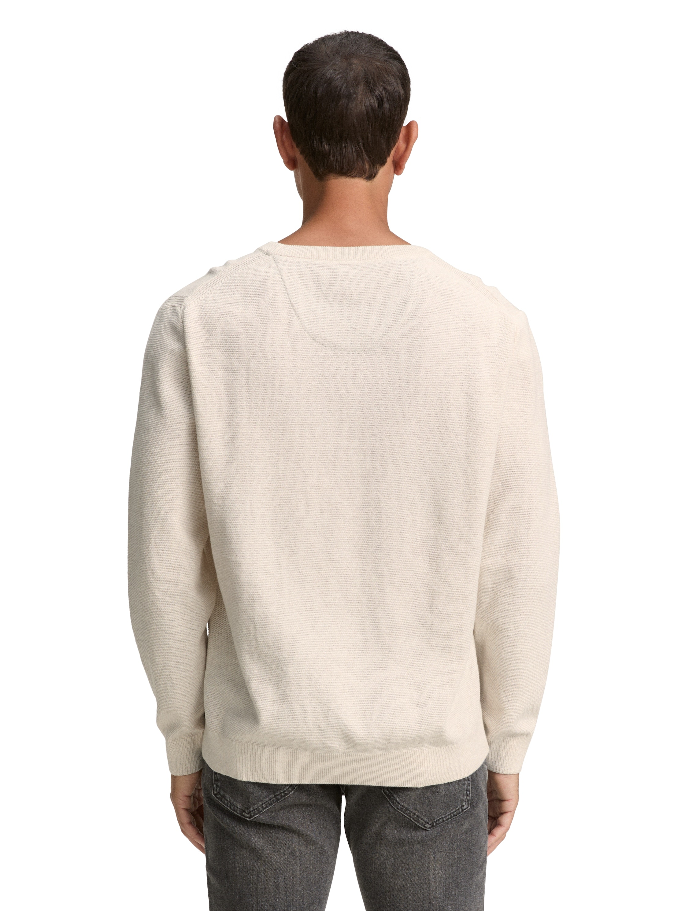 TOM TAILOR Strickpullover, mit Bündchen