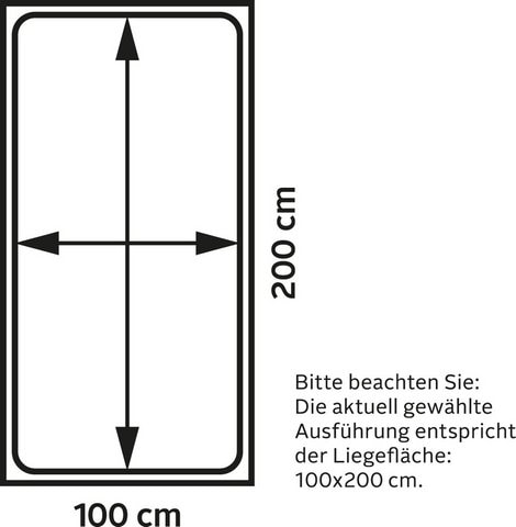 andas Boxspringbett »Premium«, Steppung mit Knopfheftung, inkl. Topper