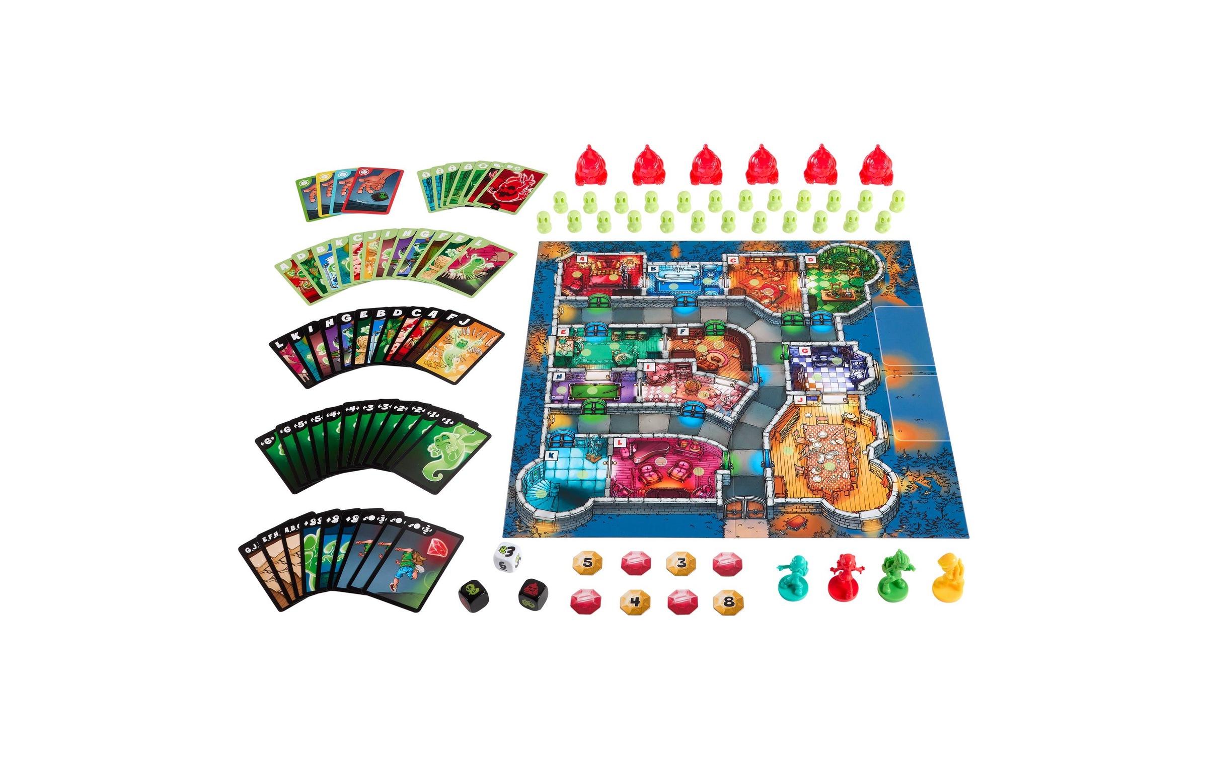 Mattel games Spiel »Geister, Geister, Schatzsuchmeister Jubiläumsausgabe«