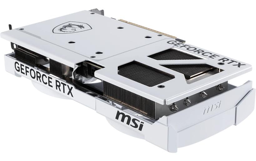 MSI Grafikkarte »GeForce RTX 5070 VENTUS 2X OC Weiss 12 GB«, 12 GB