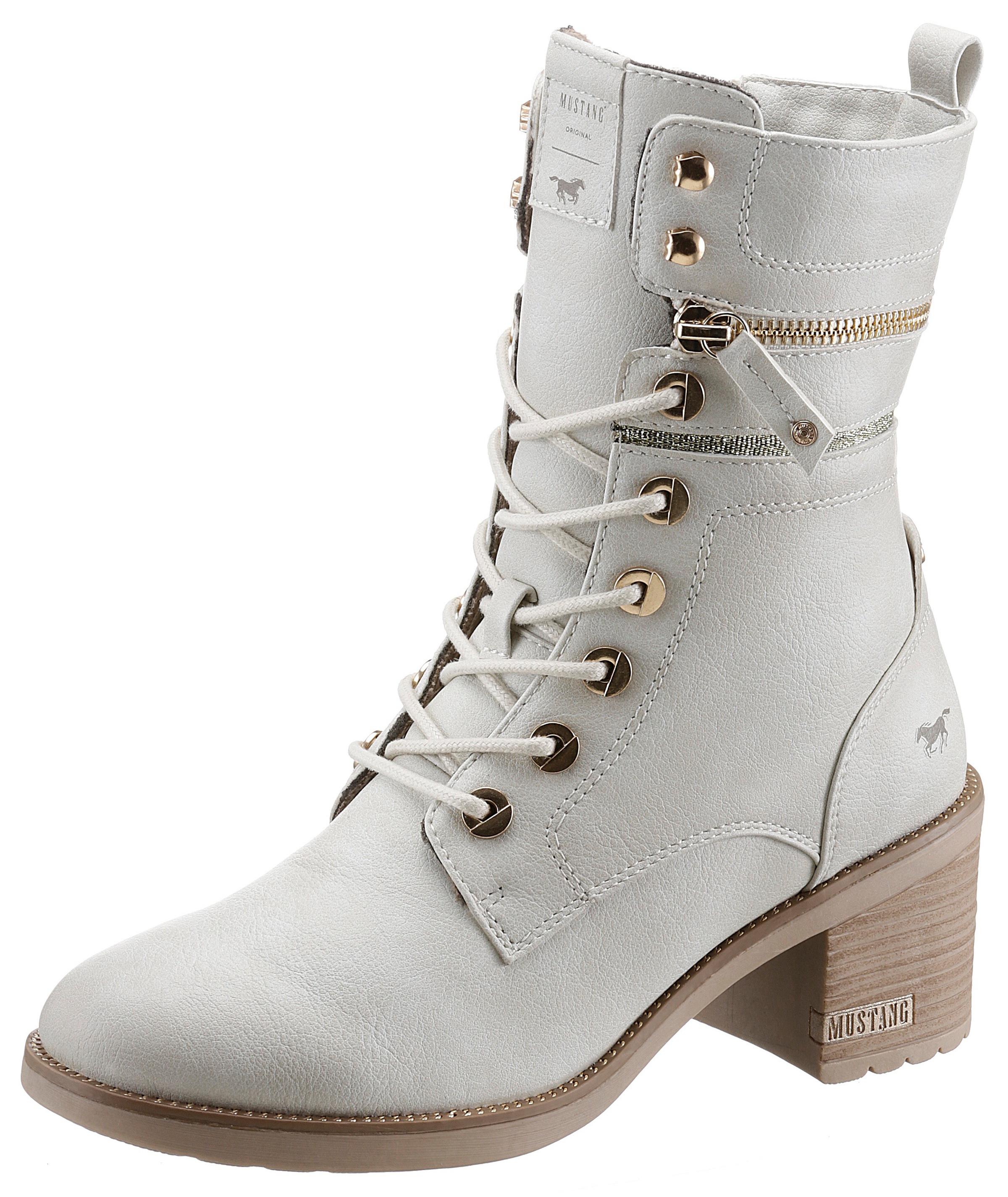Mustang Shoes Schnürstiefelette, mit wärmender Innenausstattung kaufen