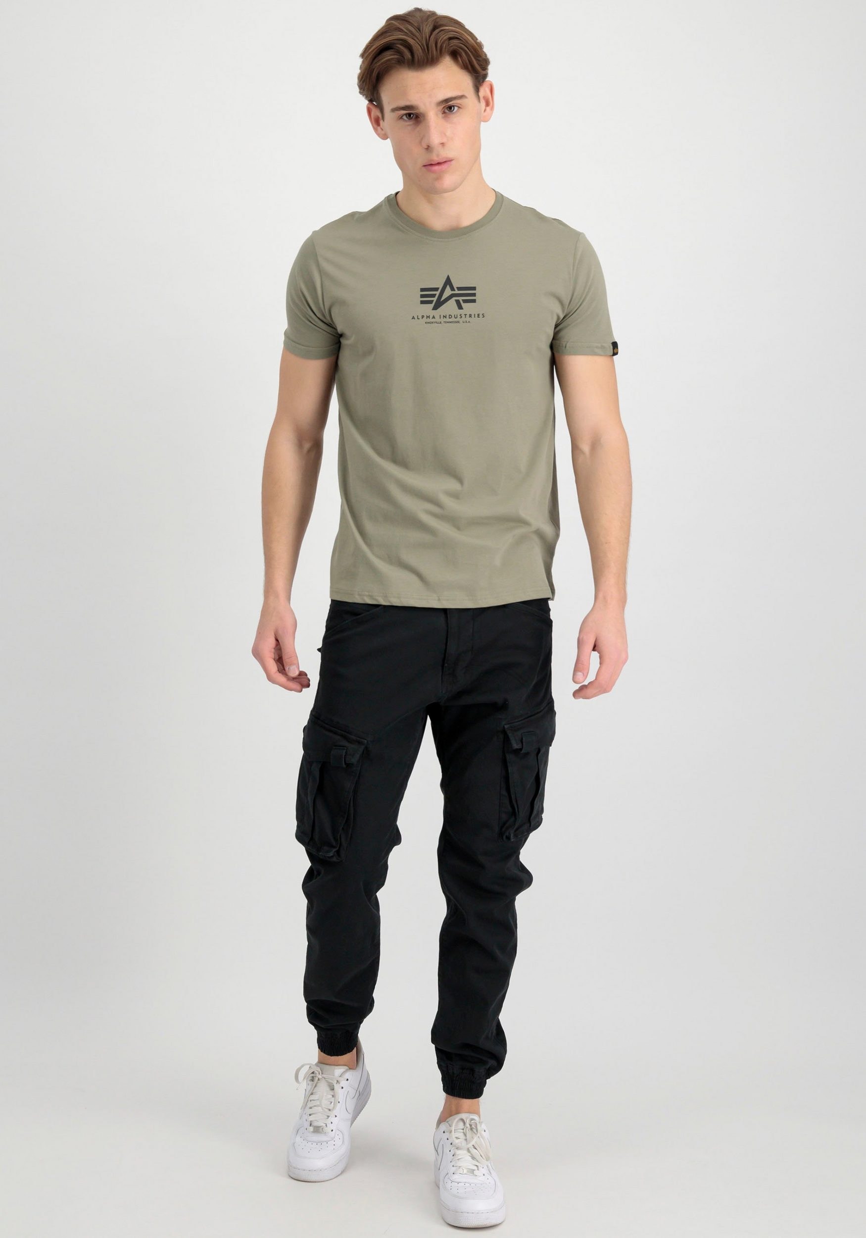 Alpha Industries Rundhalsshirt »Basic T ML«