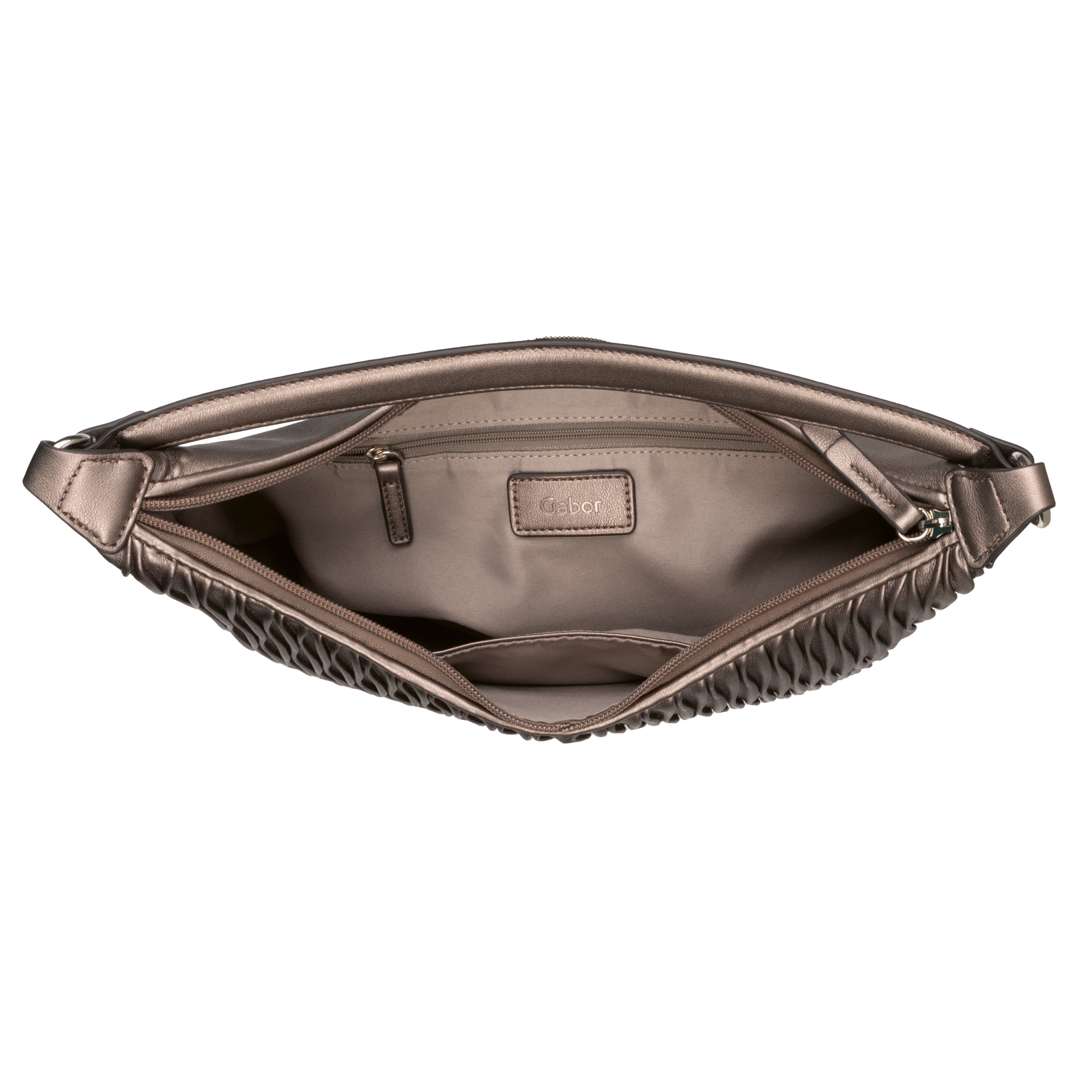 Gabor Hobo »Dyana«, aus weichem Material aufwendig in Wellenoptik gesmokt