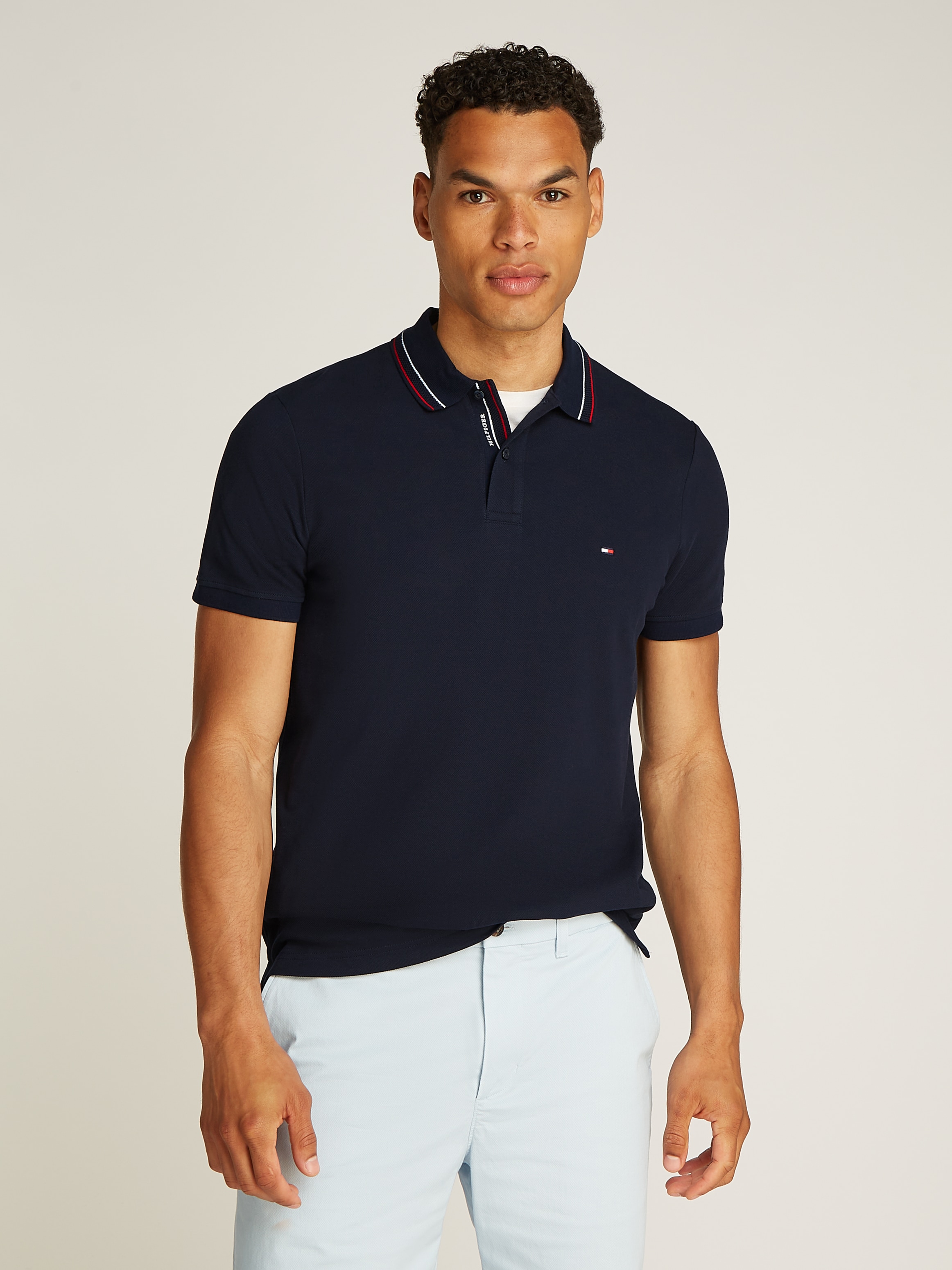 Tommy Hilfiger Poloshirt »PLACKET INTEREST REG POLO«