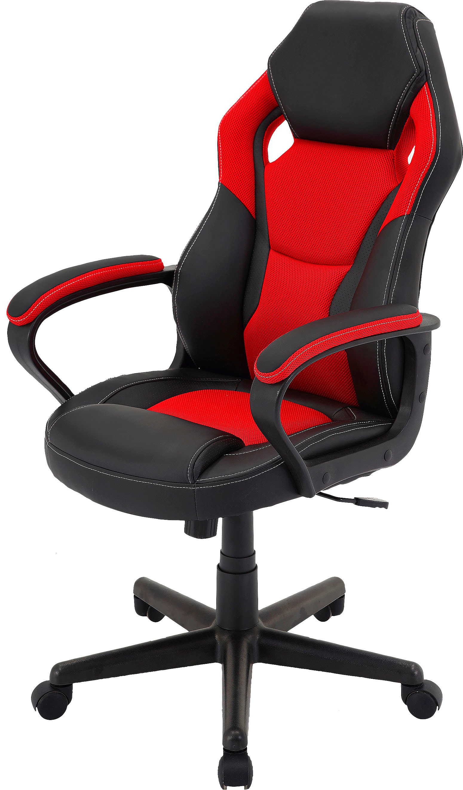 ✵ byLIVING Gaming-Stuhl »Matteo«, Kunstleder-Netzstoff, verstellbarer  Schreibtischstuhl mit Wippmechanik online ordern | Jelmoli-Versand