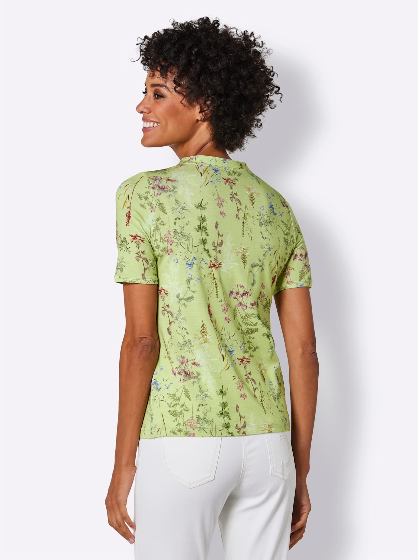 CREATION L PREMIUM Print-Shirt »Lyocell-Shirt«, (1 tlg.)