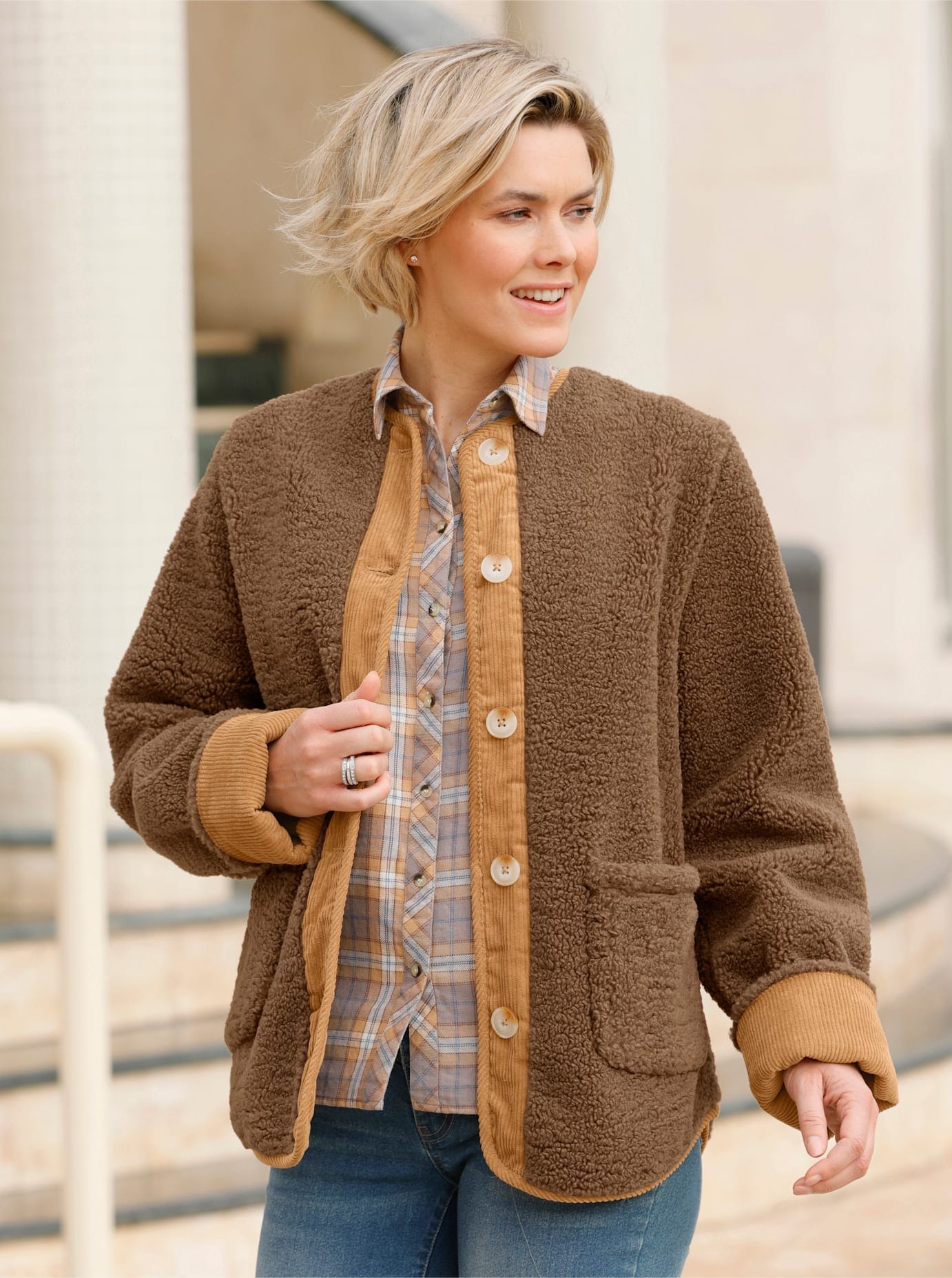 Casual Looks Trachtenjacke ohne Kapuze