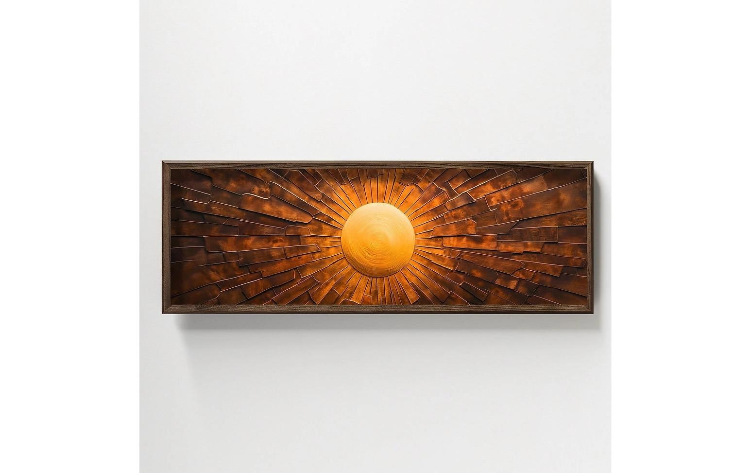 Wandbild »Wallxpert The Sun 120 x 40 cm«