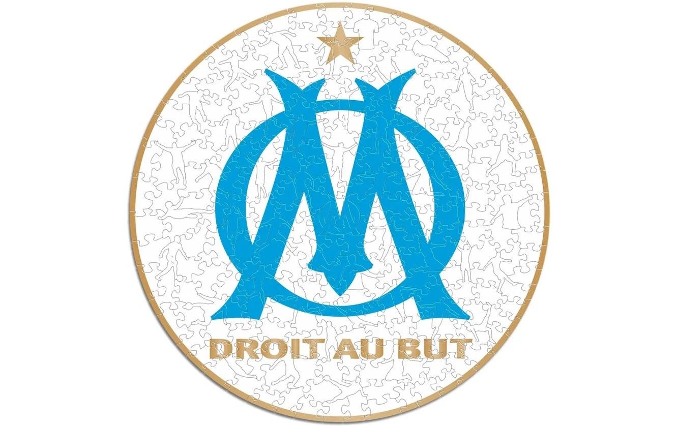 Puzzle »Iconic Olympique Marseille – Logo«, Holzart: Birke (Herkunftsland: China)