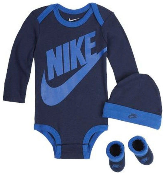 Nike Sportswear Erstausstattungspaket »FUTURA LOGO LS HAT / BODYSUIT / BOO«, (Set, 3... kaufen