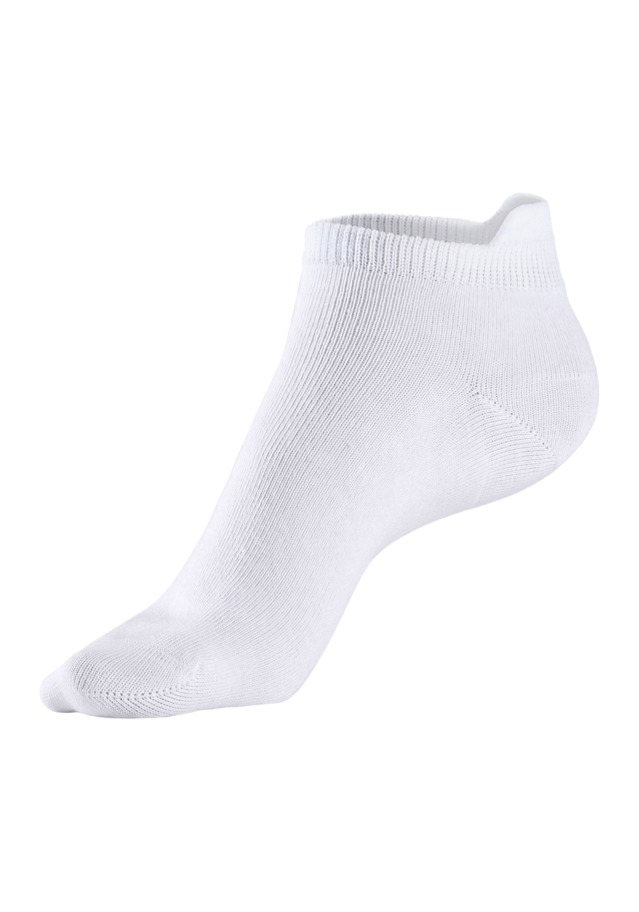 H.I.S Sneakersocken, (Packung, 8 Paar), mit verlängertem Bündchen hinten