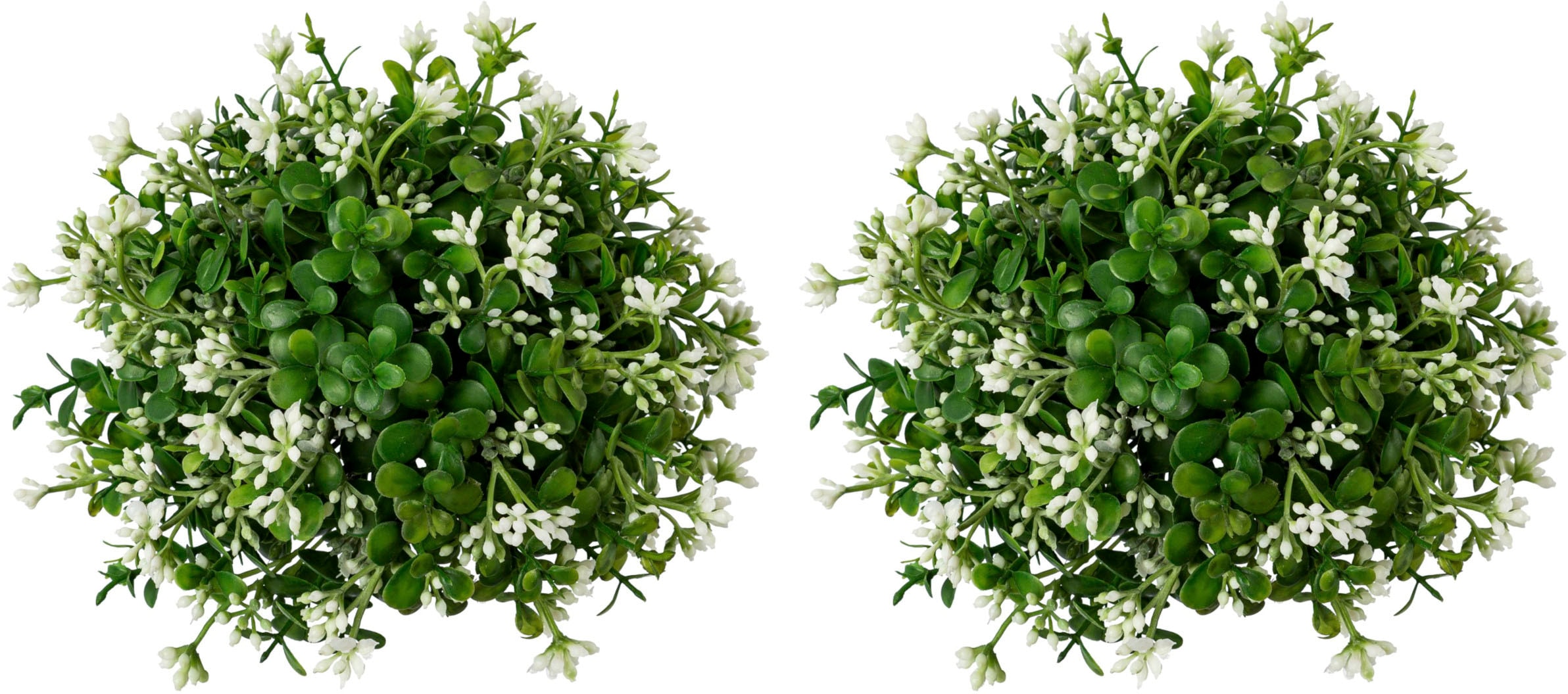 Creativ green Kunstkranz »Eukalypthushalbkugel«