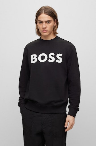 BOSS mit online Sweatshirt »WeBasicCrew«, | bestellen Rundhalsausschnitt ORANGE Jelmoli-Versand