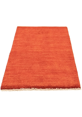 morgenland Wollteppich »Gabbeh Teppich handgeknüpft rot«, rechteckig, handgeknüpft kaufen