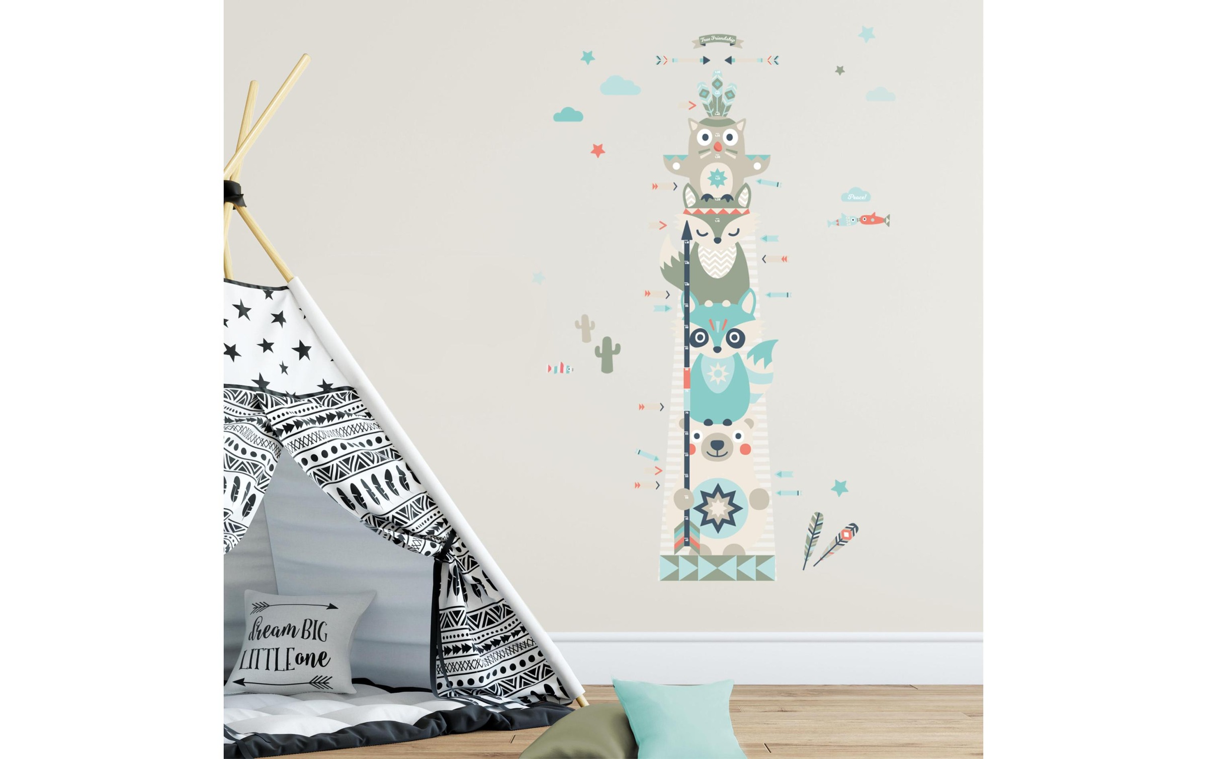anna wand Wandtattoo »Messlatte Litt«