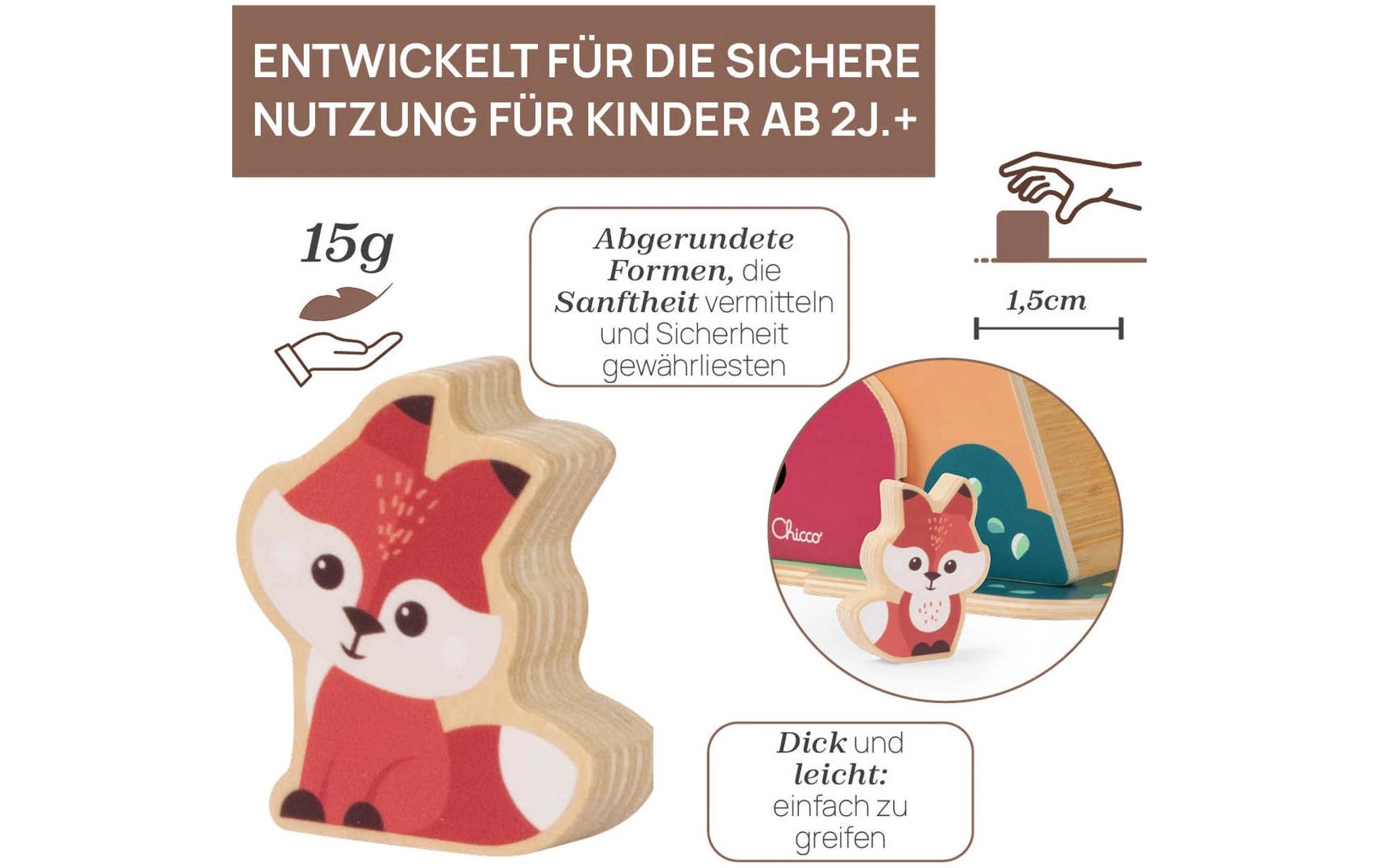 Chicco Steckspielzeug »My Wood Friends – Der«