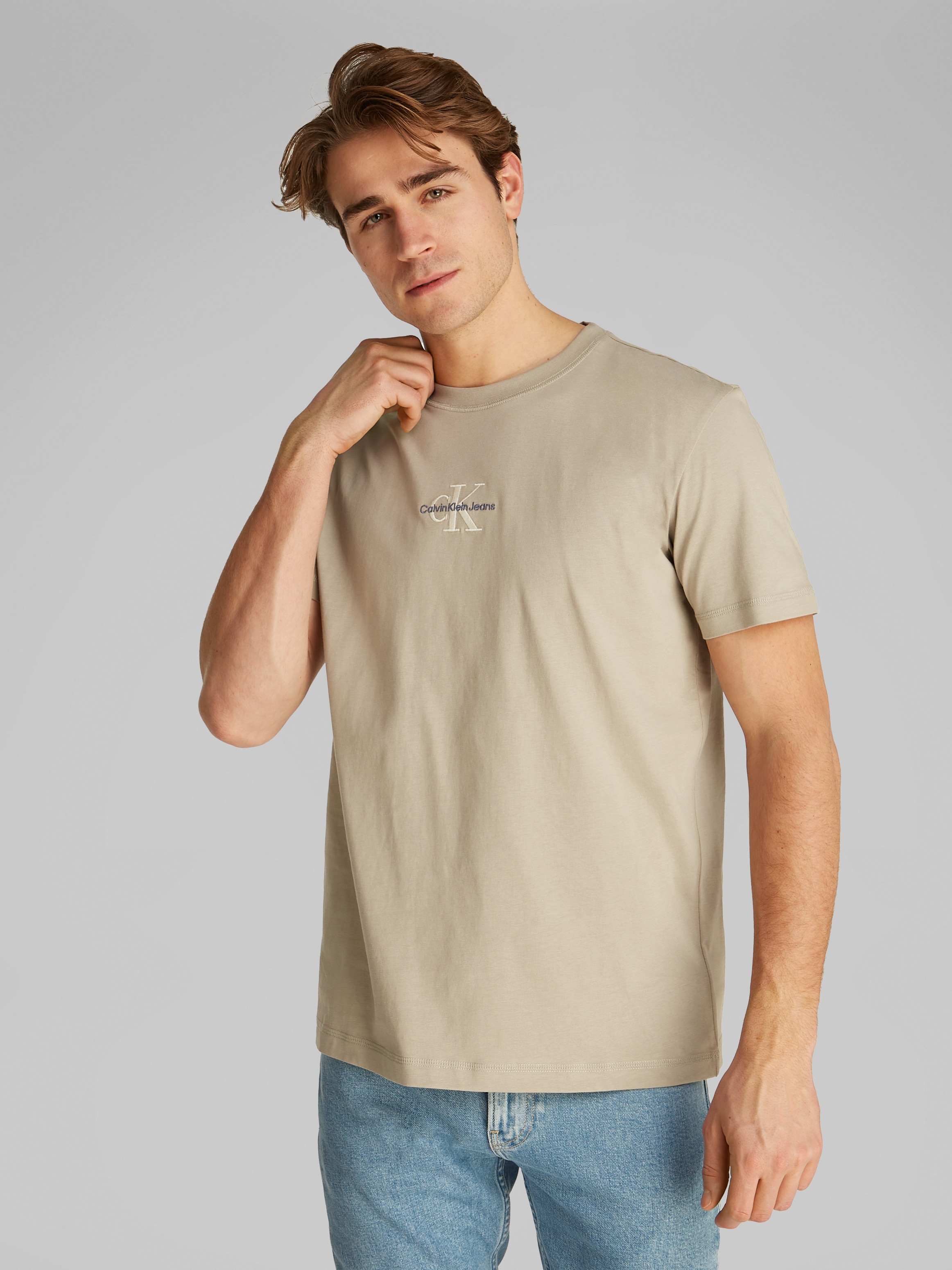 Calvin Klein Jeans T-Shirt »MONOLOGO TEE« mit Logoschriftzug