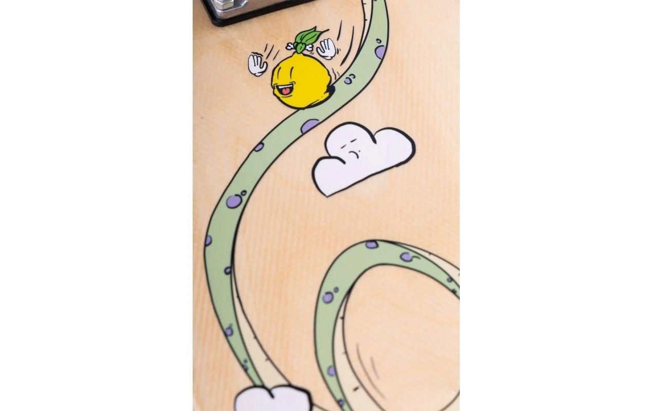 Skateboard »Loomi Boards Corkgrip Brachi 24.75«