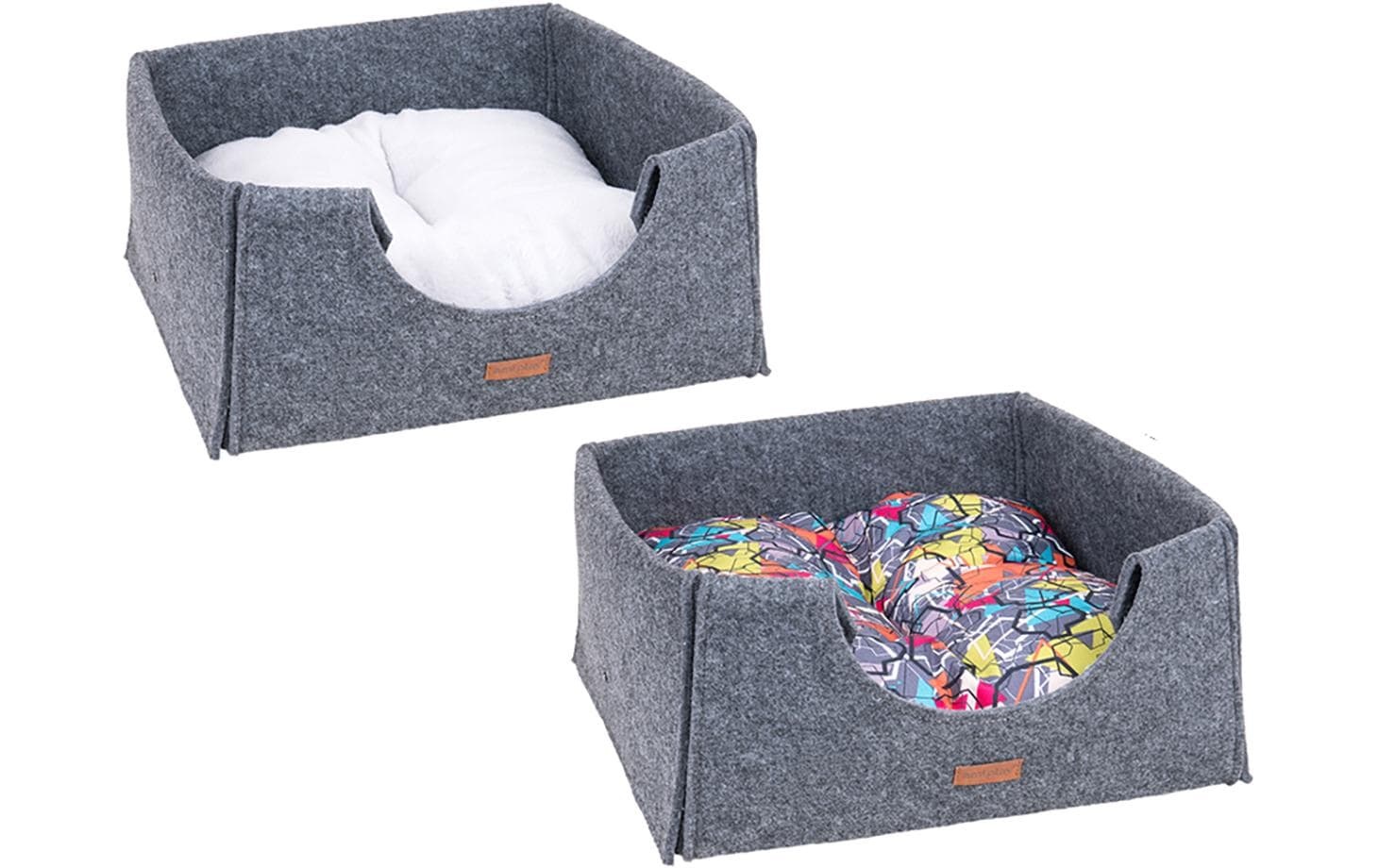 Tierkorb »Cat Cube Hygge, 38 x 38 x 36 cm,«, Polyester