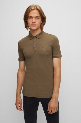 BOSS ORANGE Poloshirt »Passenger«, online mit dezentem kaufen | BOSS von Logo-Patch Jelmoli-Versand