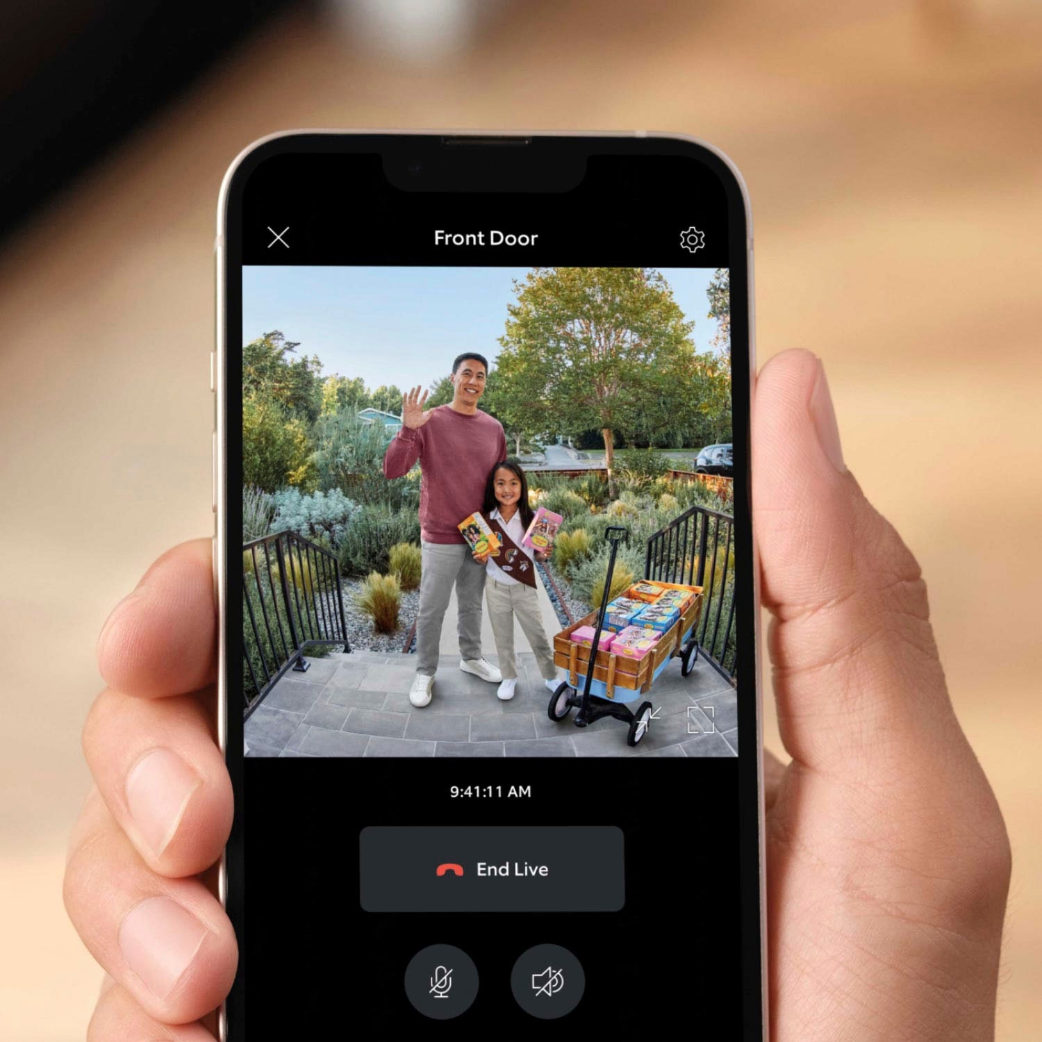 Ring Smart Home Türklingel »Akku-Videotürklingel Plus«, Aussenbereich-Innenbereich