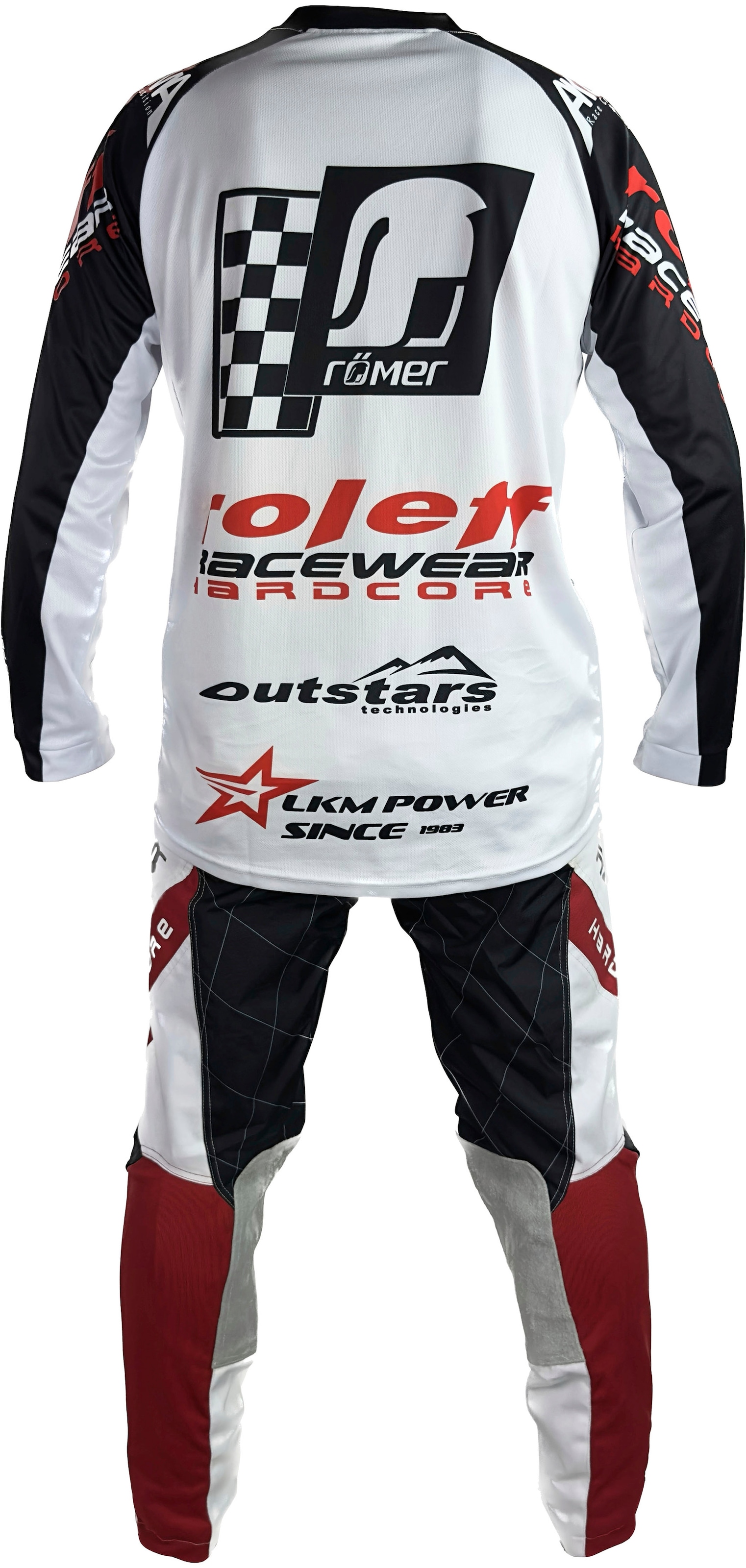 roleff Motorradhose »Motocross RO 872«, mit Stretcheinlagen und Lederverstärkungen