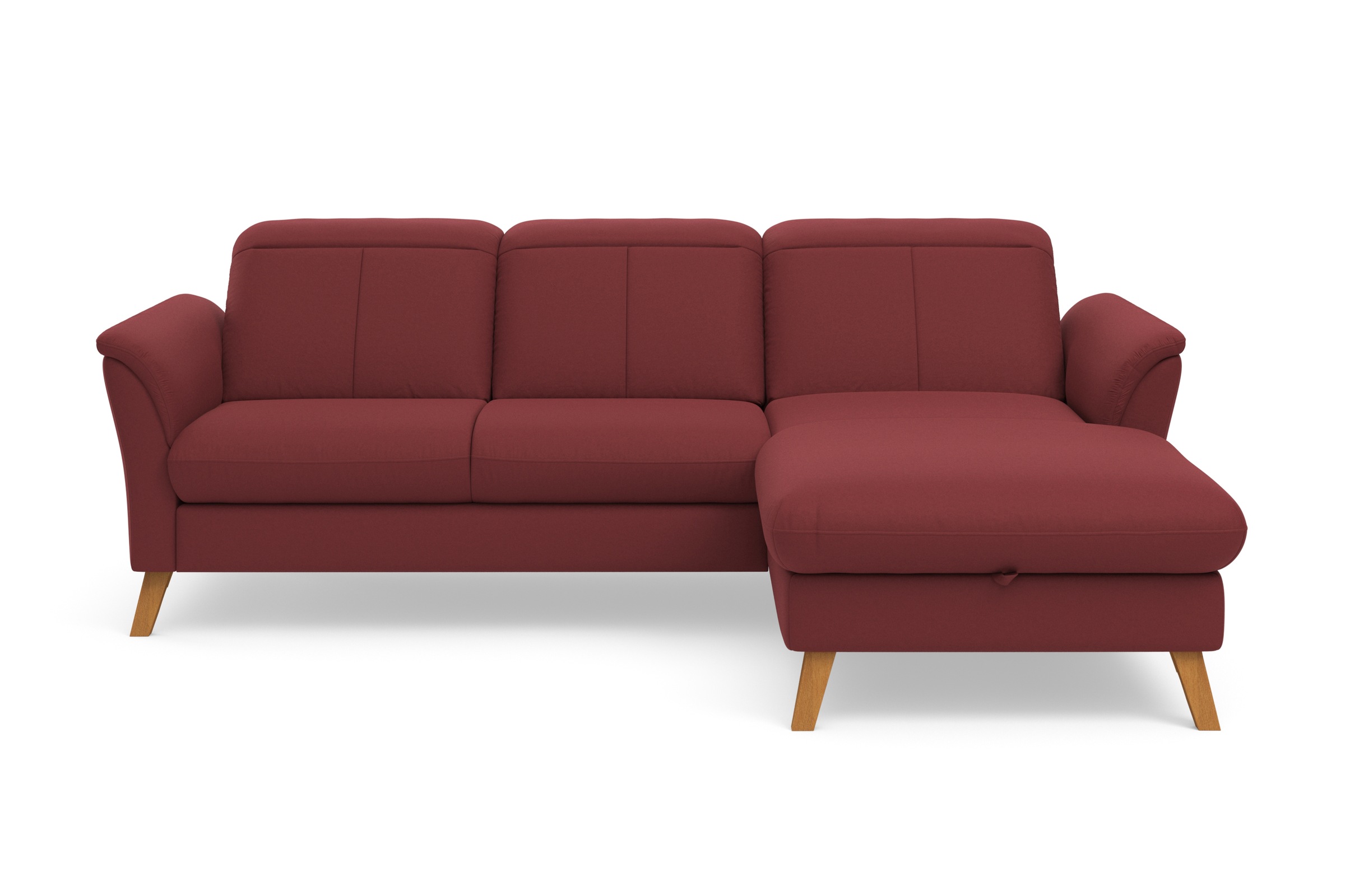 sit&more Ecksofa "Romero L-Form" wahlweise mit oder ohne Relax-Funktion, Bettfunktion, Bettkasten