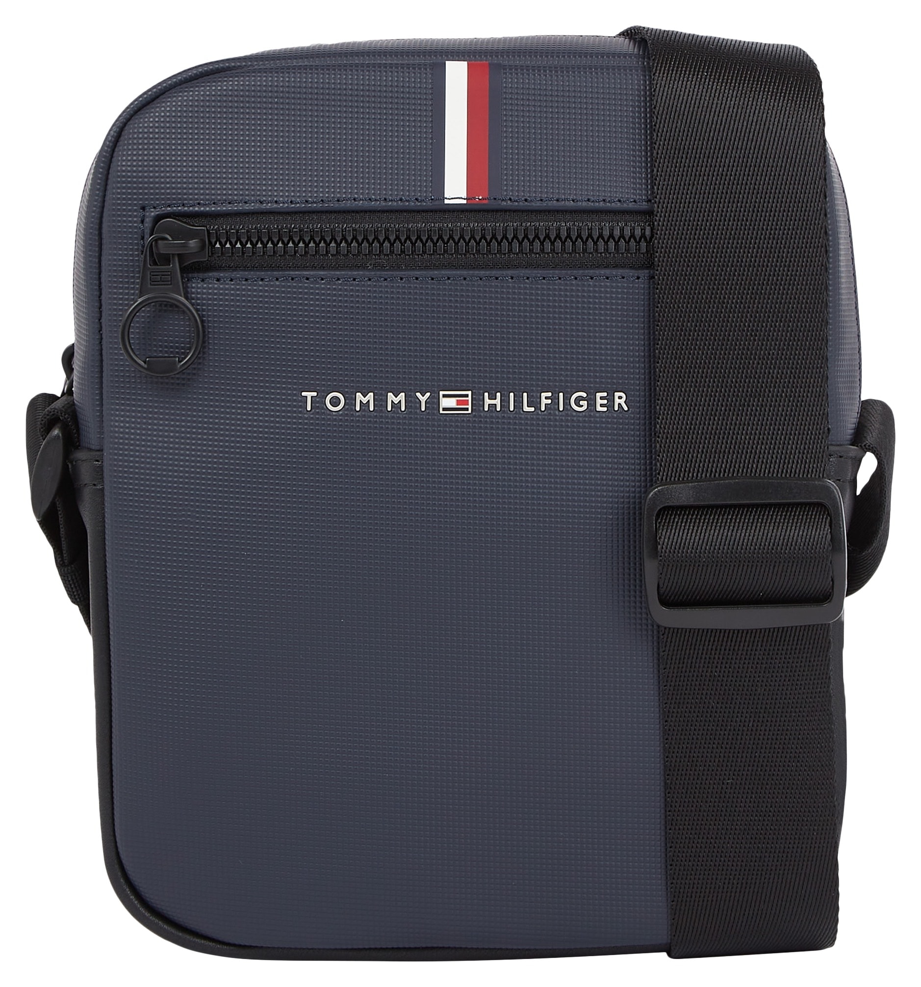 Tommy Hilfiger | mit Streifendetail ESSENTIAL REPORTER«, charakteristischem online »TH PIQUE MINI kaufen Jelmoli-Versand Mini Bag