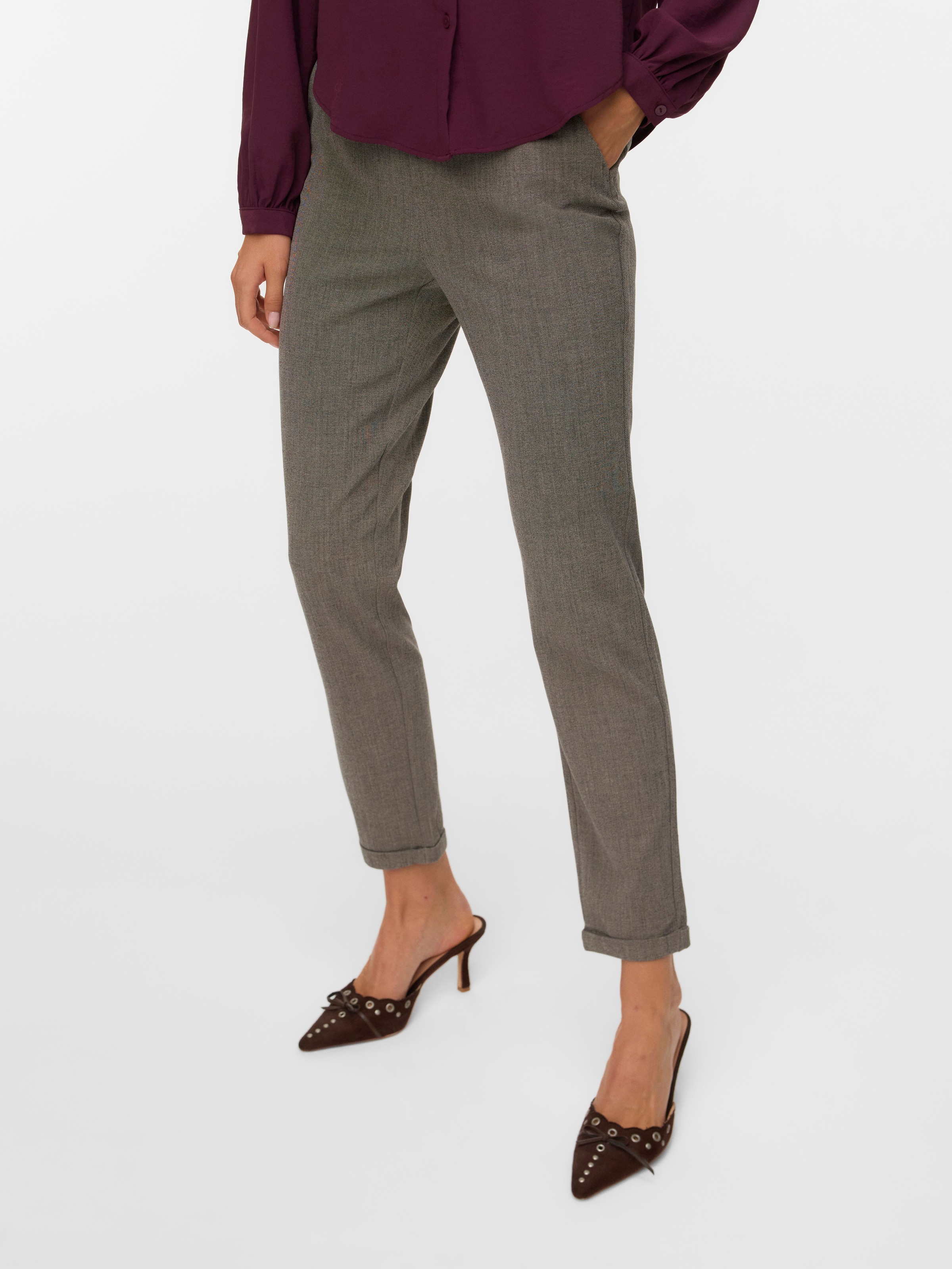 Vero Moda Anzughose »VMMAYA KIARA MW LOOSE PANT NOOS«