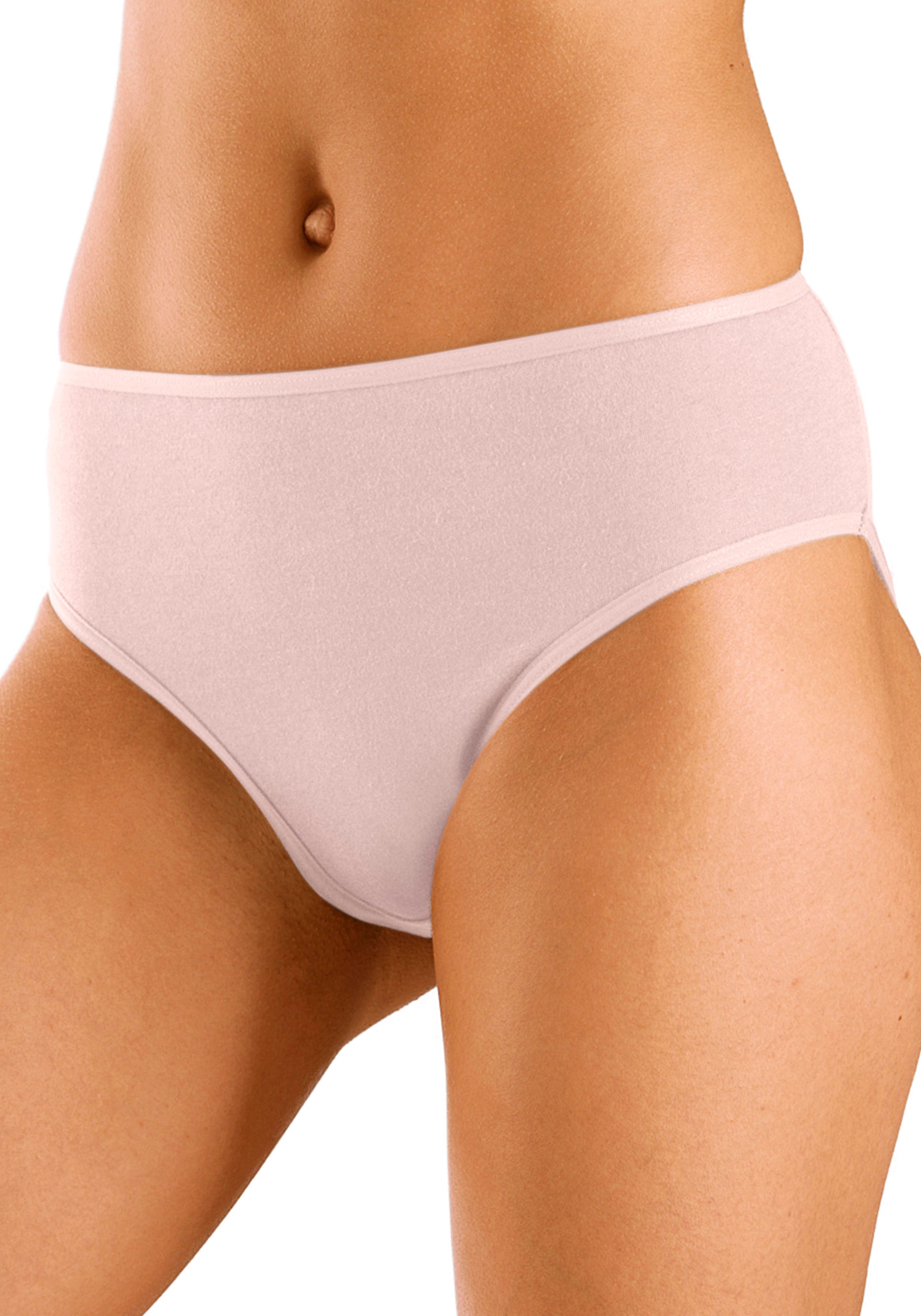 petite fleur Jazz-Pants Slips, (10er-Pack), aus elastischer Baumwolle