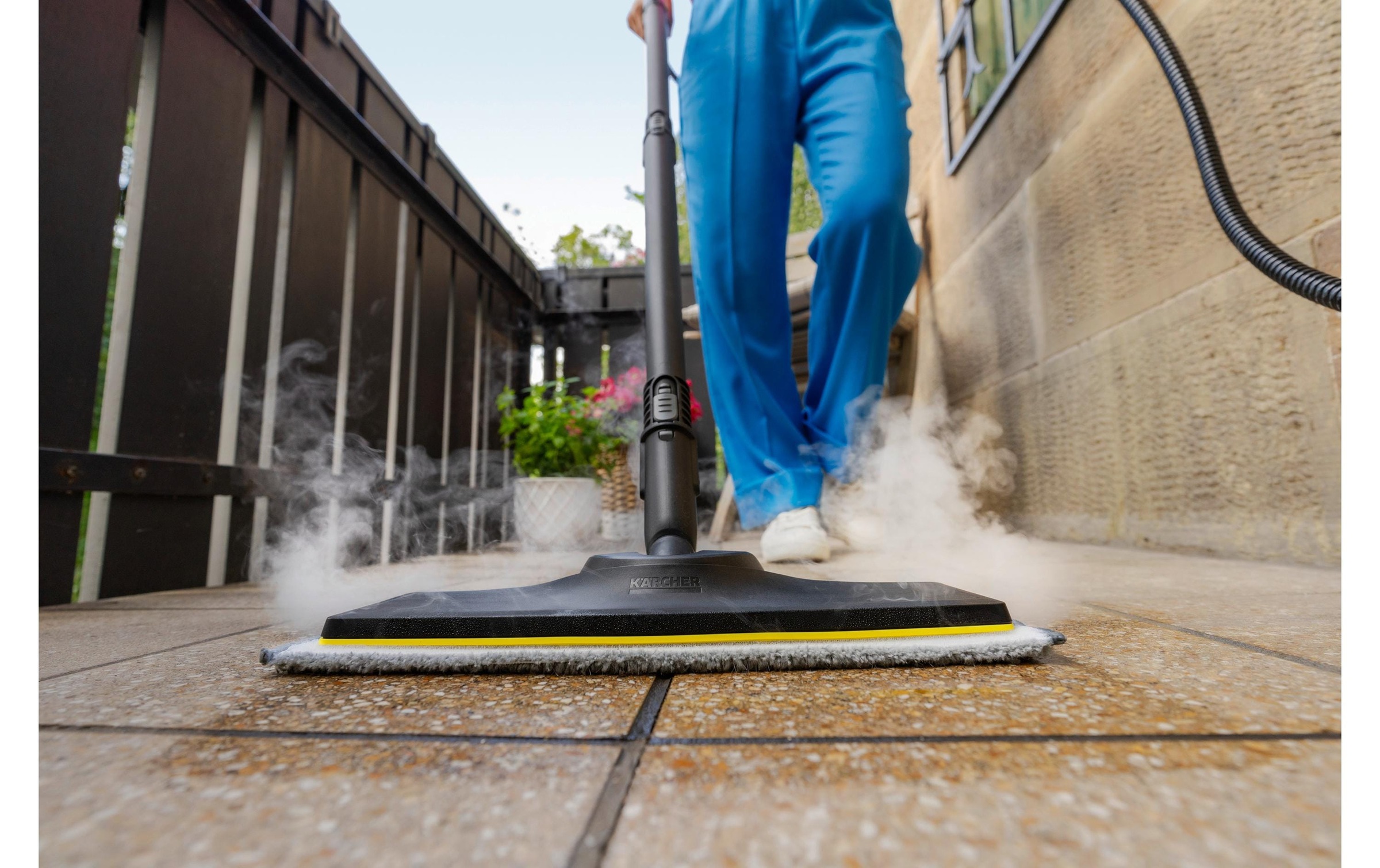 KÄRCHER Bodenwischer-Set »Power EasyFix 2 Stück«, (2 St.)