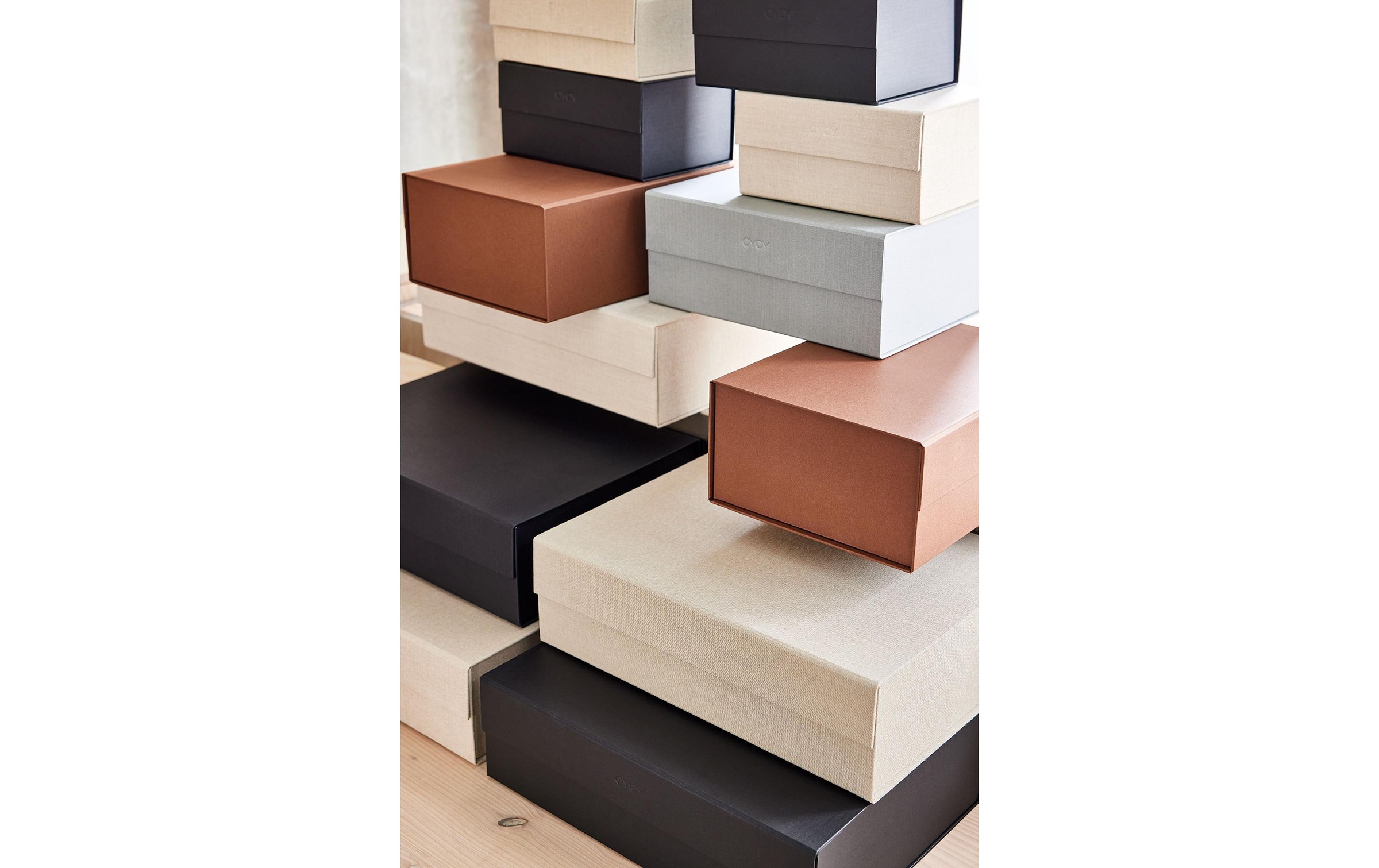 OYOY Aufbewahrungsbox »Hako A3 Beige«