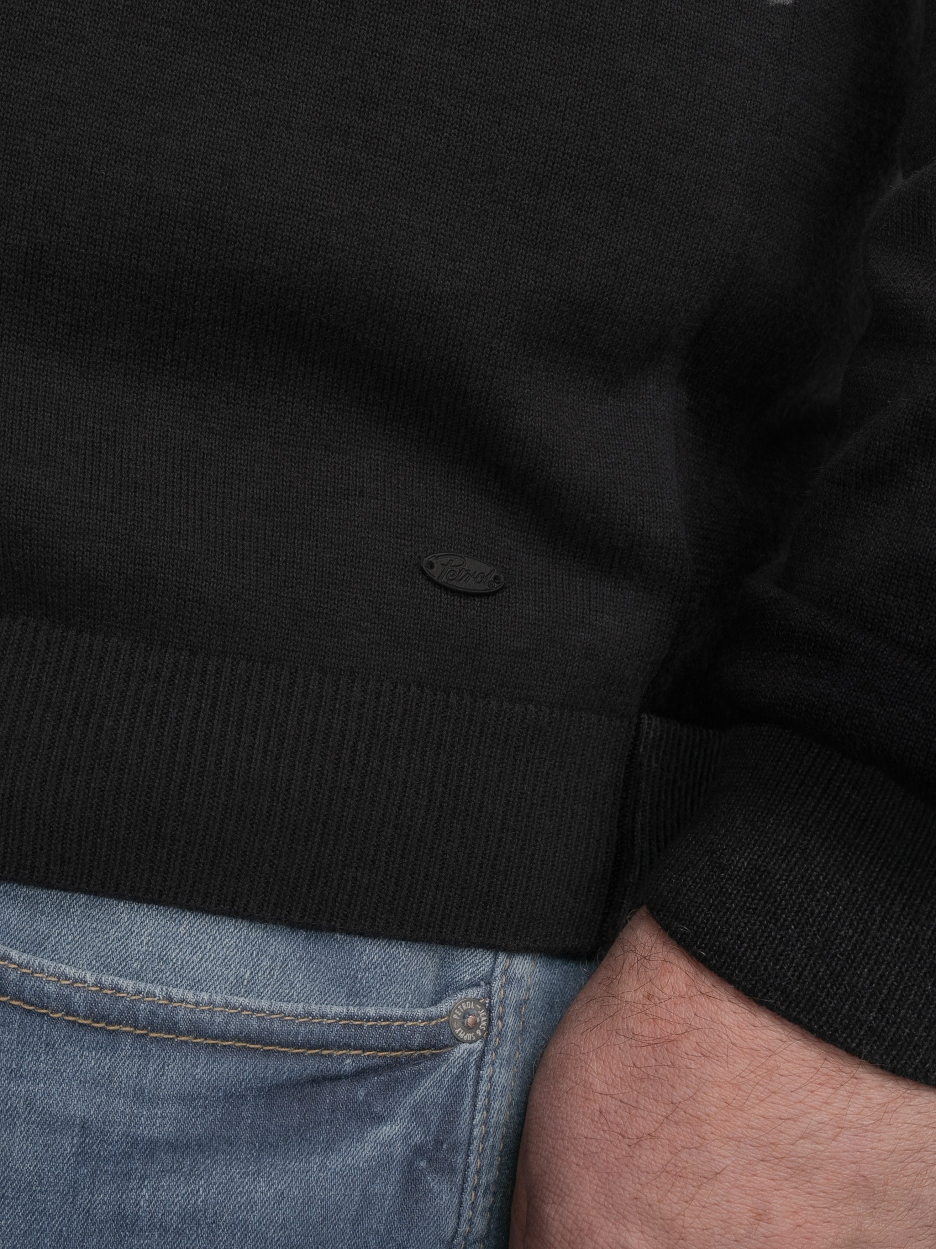 Petrol Industries Rundhalspullover »Men Knitwear Round Neck Basic«