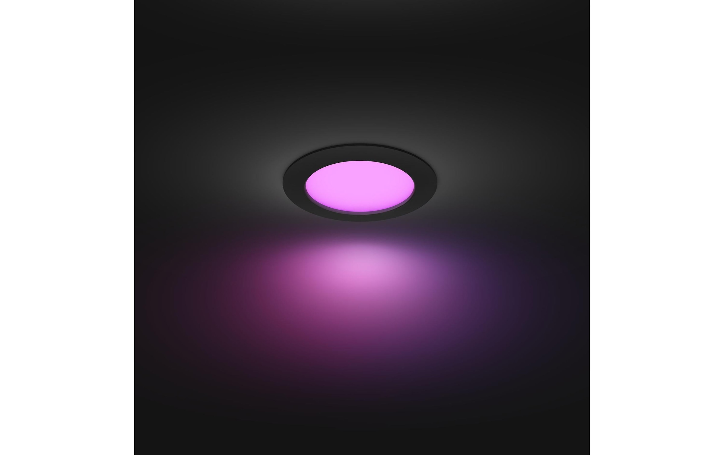 Philips Hue LED Deckenleuchte »White & Color Ambiance Slim Recessed 170 mm schwarz«