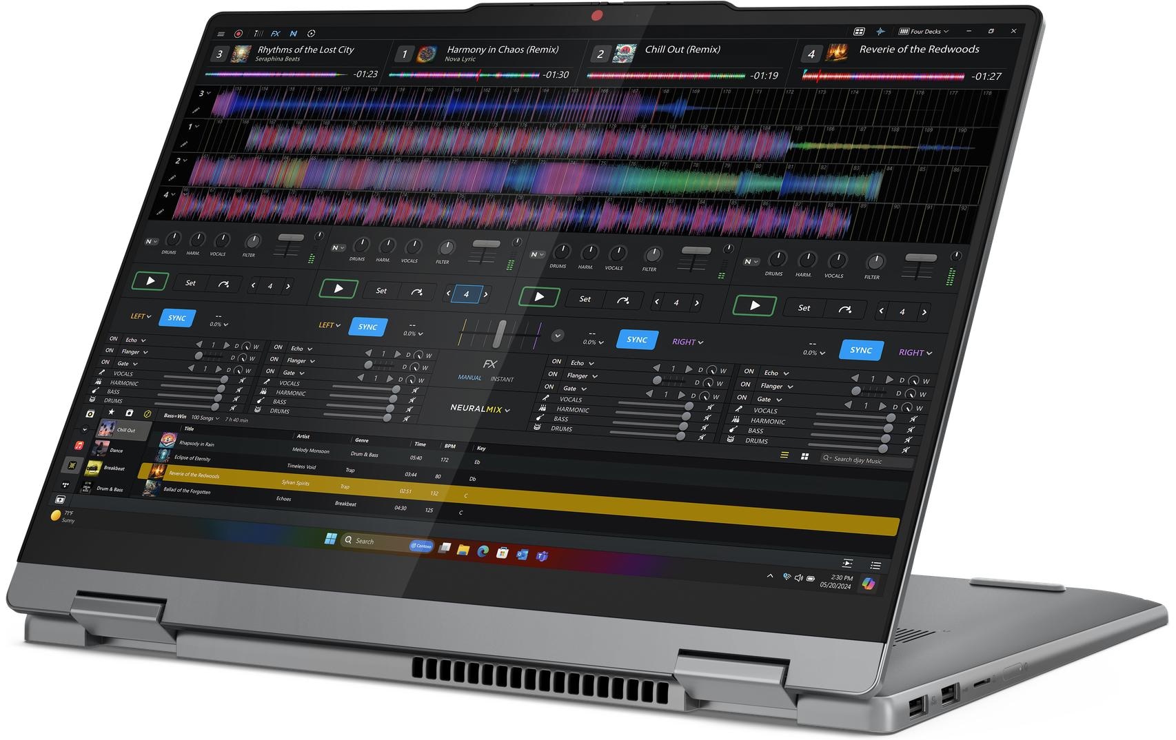 Lenovo Convertible Notebook »Notebook IdeaPad 5 2-in-1 14Q8X9 (Snapdragon)«, 35,42 cm, / 14 Zoll, Qualcomm, Snapdragon X Plus, Adreno