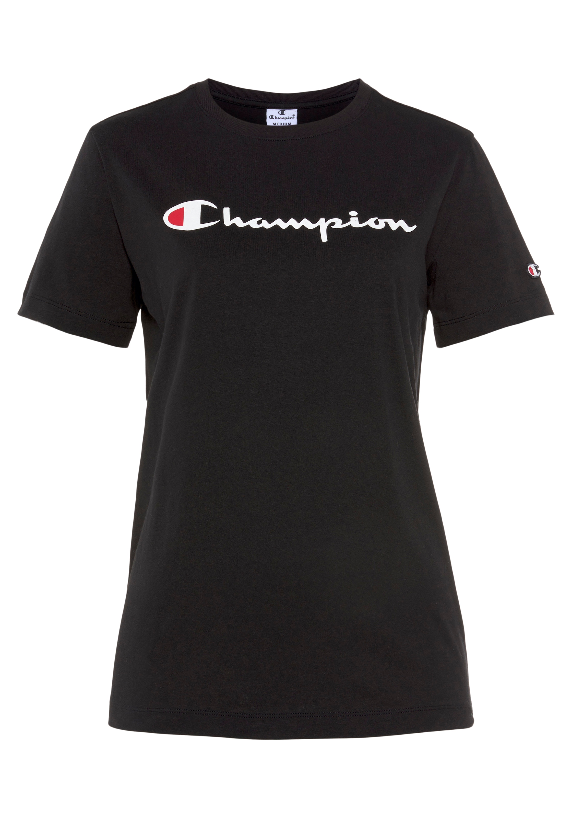 Champion T-Shirt »Classic Crewneck T-Shirt large Logo« online shoppen bei  Jelmoli-Versand Schweiz