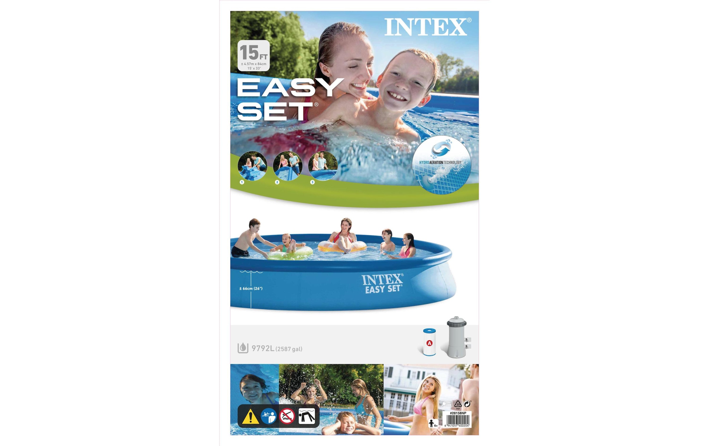Intex Rundpool »Easy Set 457 x 84 cm«