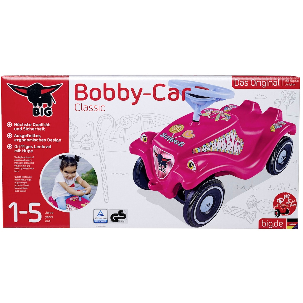 BIG Rutscherauto »BIG Bobby-Car-Classic Candy«, Made in Germany