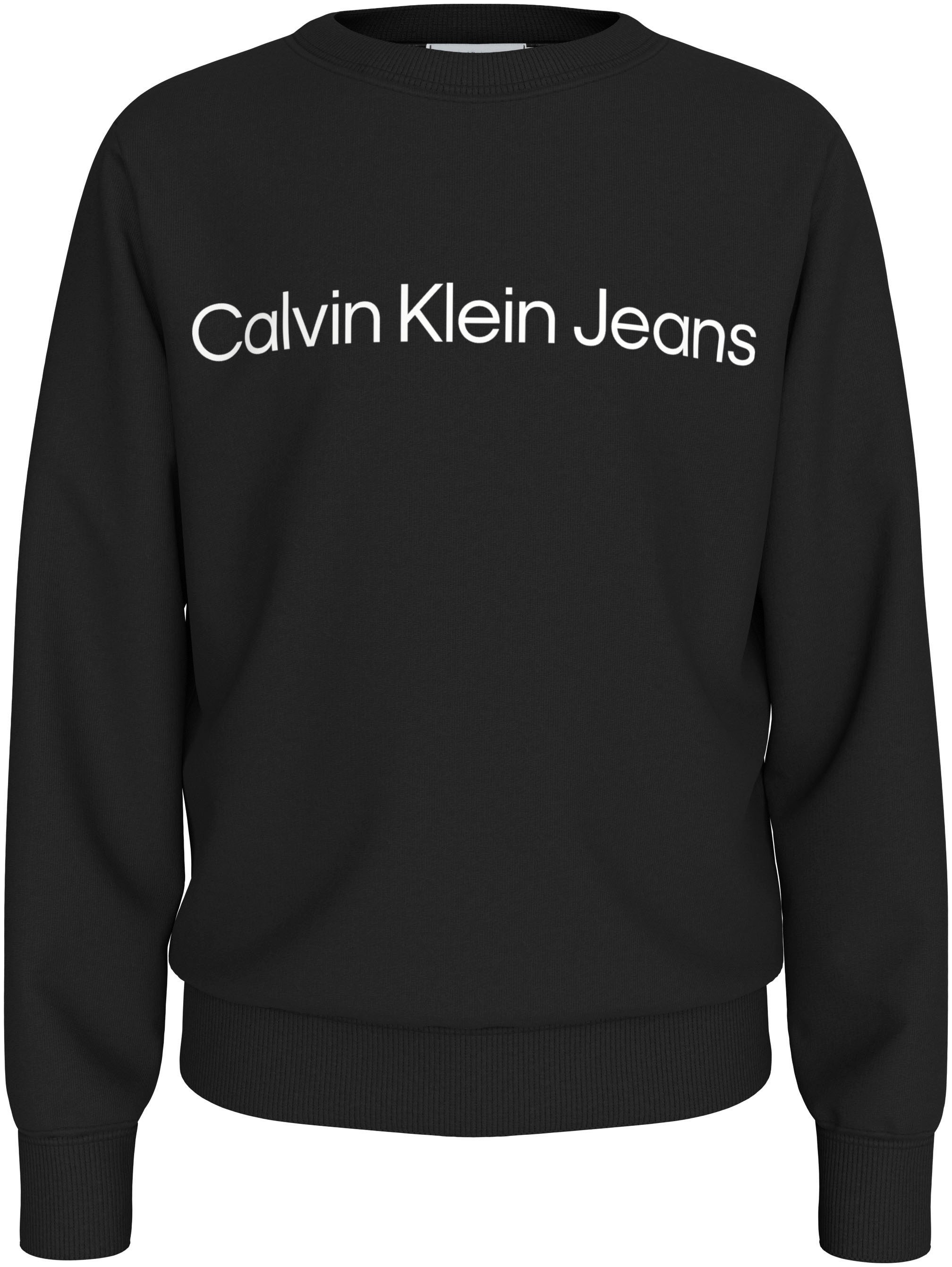 Calvin Klein Jeans Sweatshirt »INST. LOGO REGULAR CN«, für Kinder bis 16 Jahre