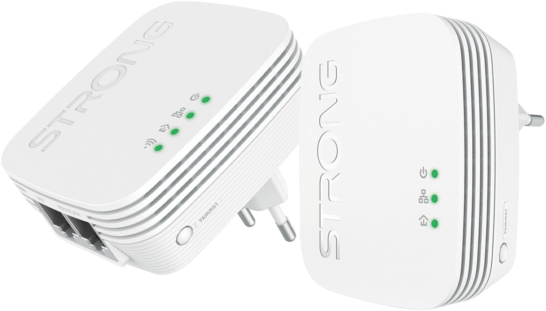 Strong Reichweitenverstärker »Powerline MINI WiFi 600 Mbit/s Set (2 Einheiten)«