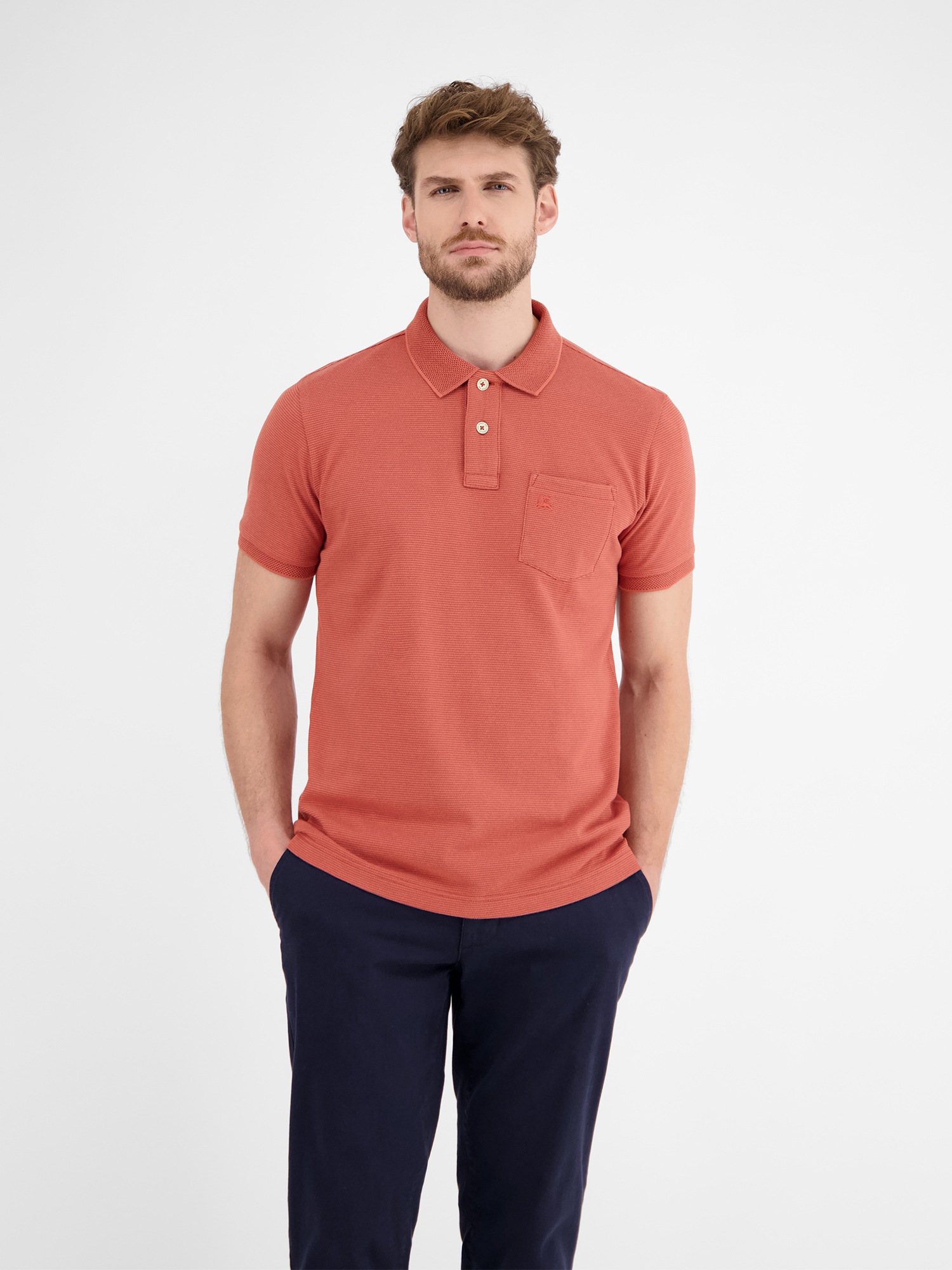 LERROS Poloshirt »LERROS Poloshirt in weicher Piquéqualität«