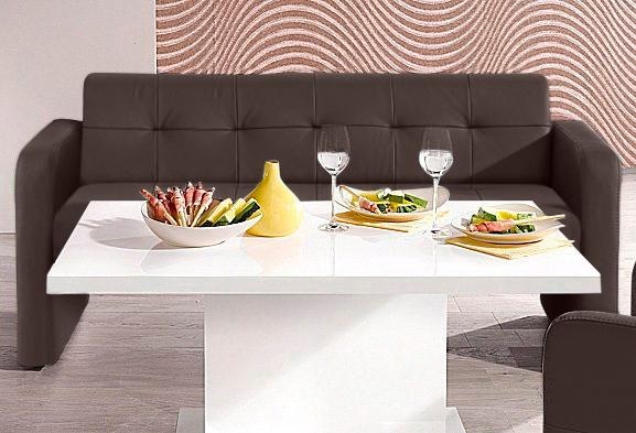 exxpo - sofa fashion Sitzbank »Barista Küchensofa, kompakte Stellmasse, Sitzhöhe 49cm«, mit Rückenlehne