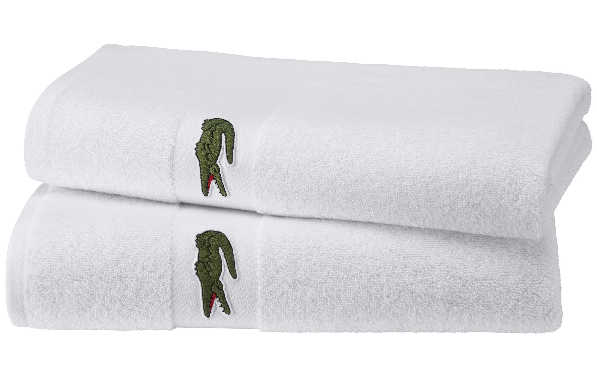 Lacoste Handtuch »blanc«, (1 St.)