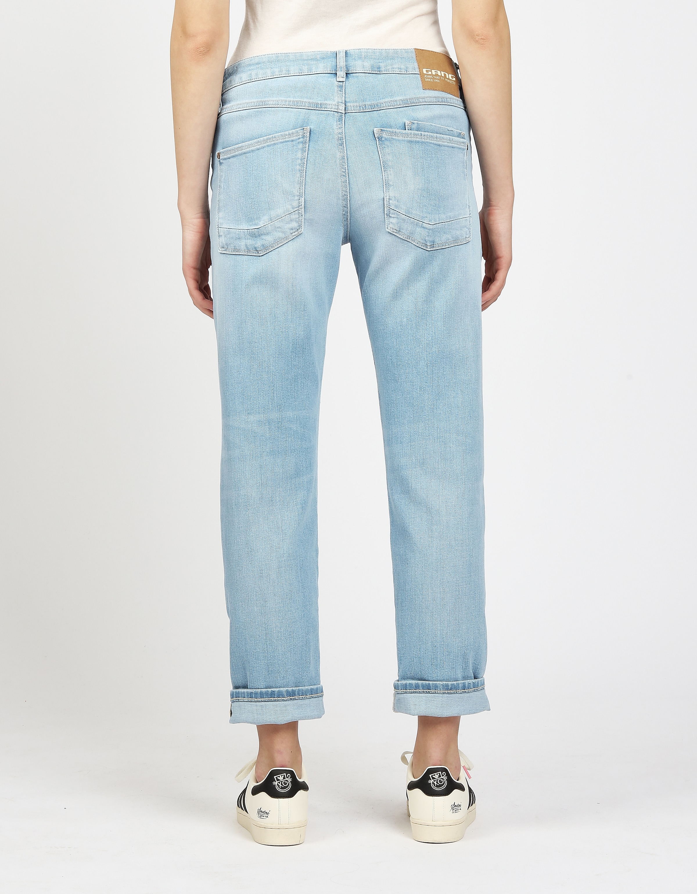 GANG Boyfriend-Jeans »94NADIA«, 5-Pocket Style mit Reissverschluss und Knopf