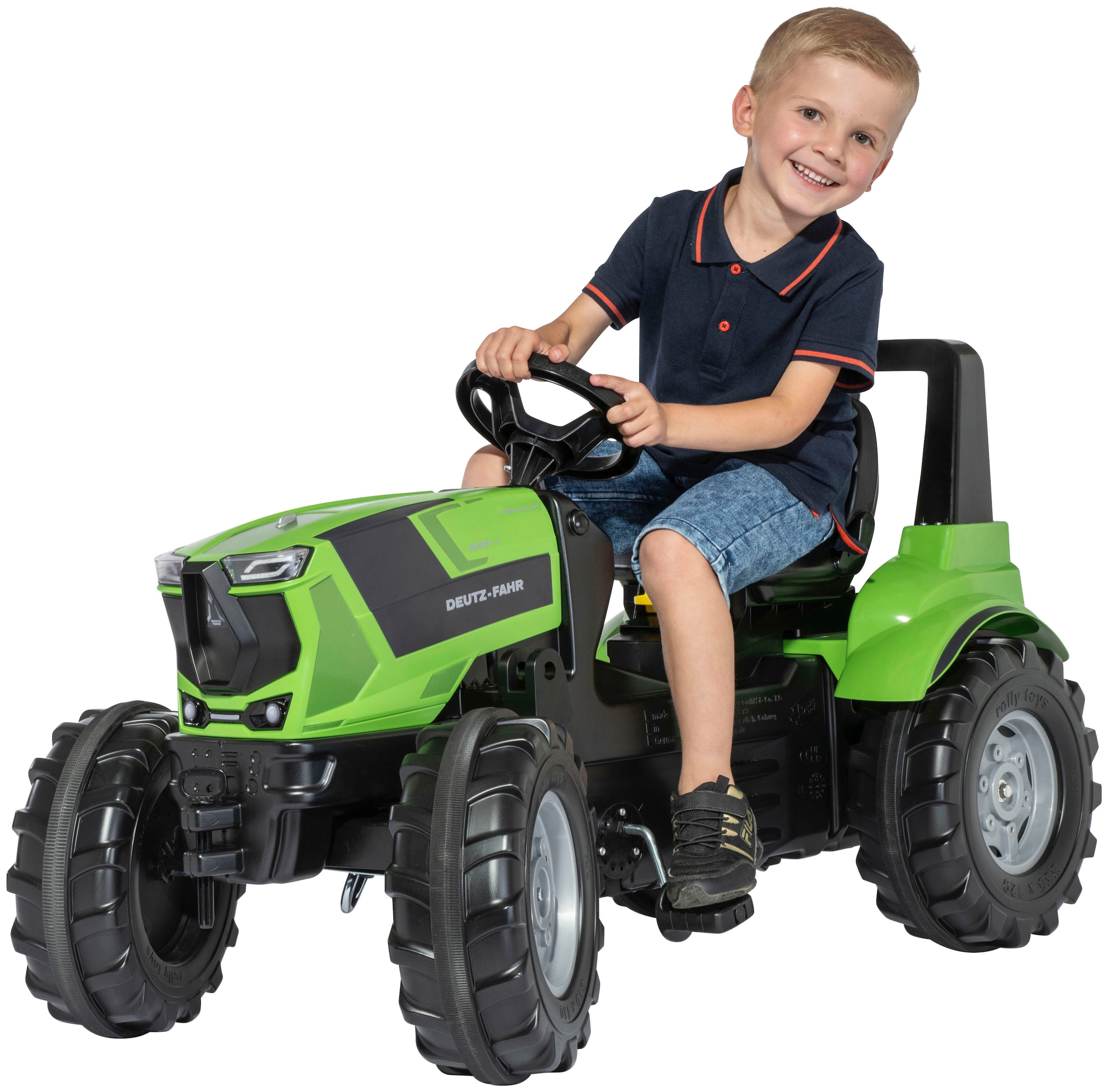 rolly toys® Trettraktor »rollyFarmtrac Premium II Deutz 8280 TTV«, BxTxH: 114x52,5x65 cm