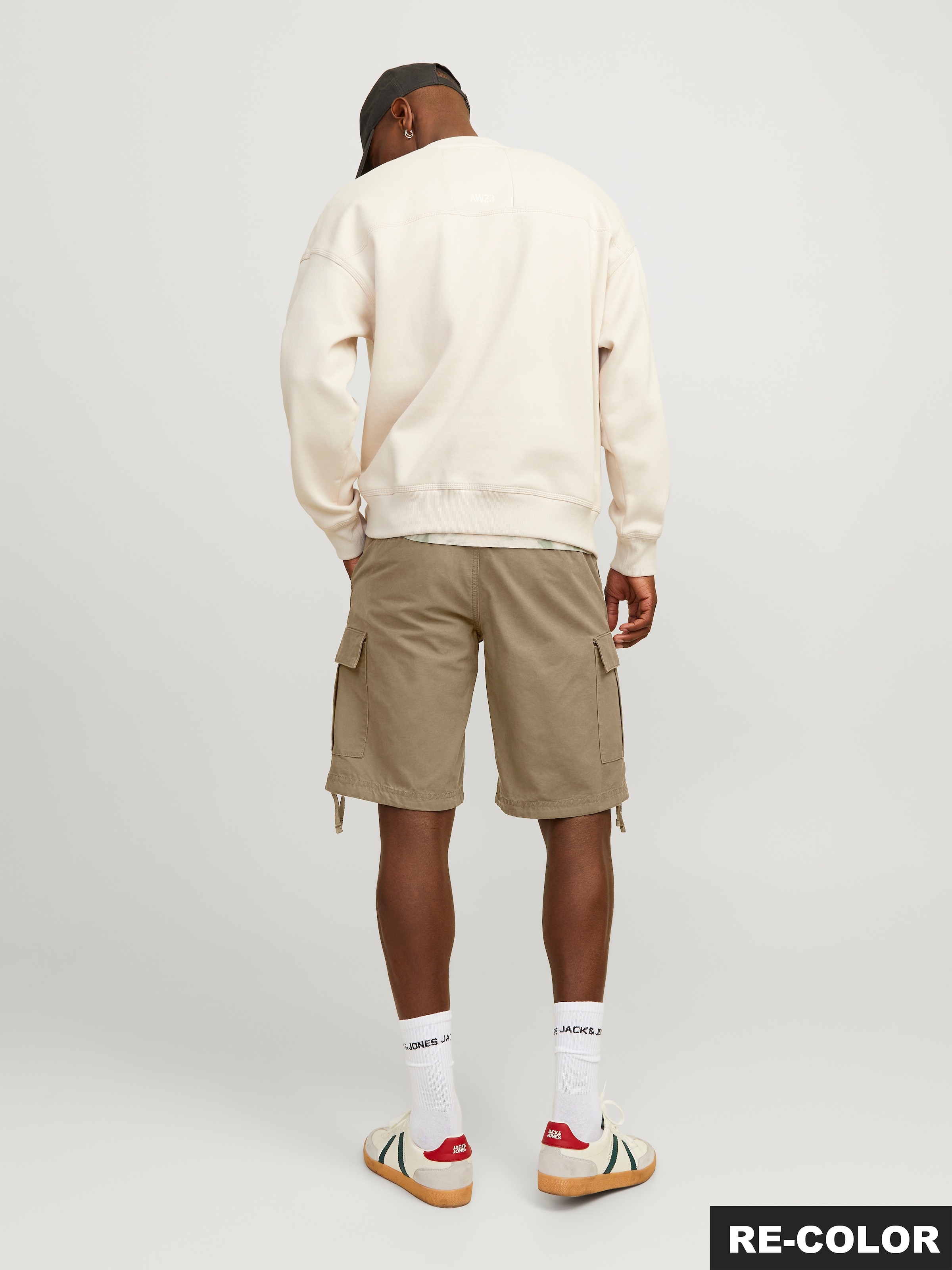 Jack & Jones Cargoshorts »JPSTCOLE BARKLEY JJCARGO SHORTS SN«, mit Cargo Taschen