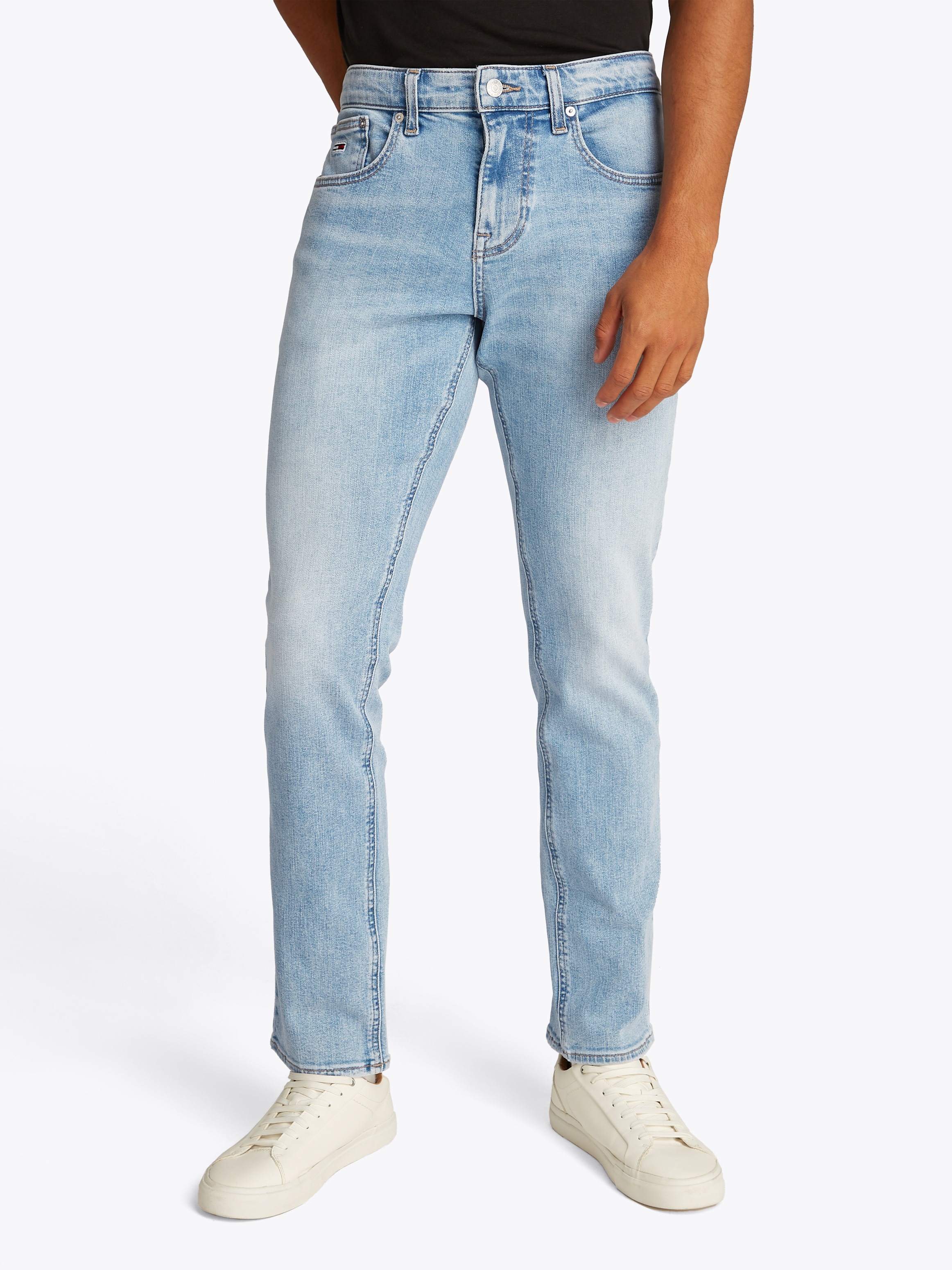 Tommy Jeans Slim-fit-Jeans »Scanton Slim« Slim‑Fit‑Jeans mit mittlerer Leibhöhe, 5‑Pocket‑Design