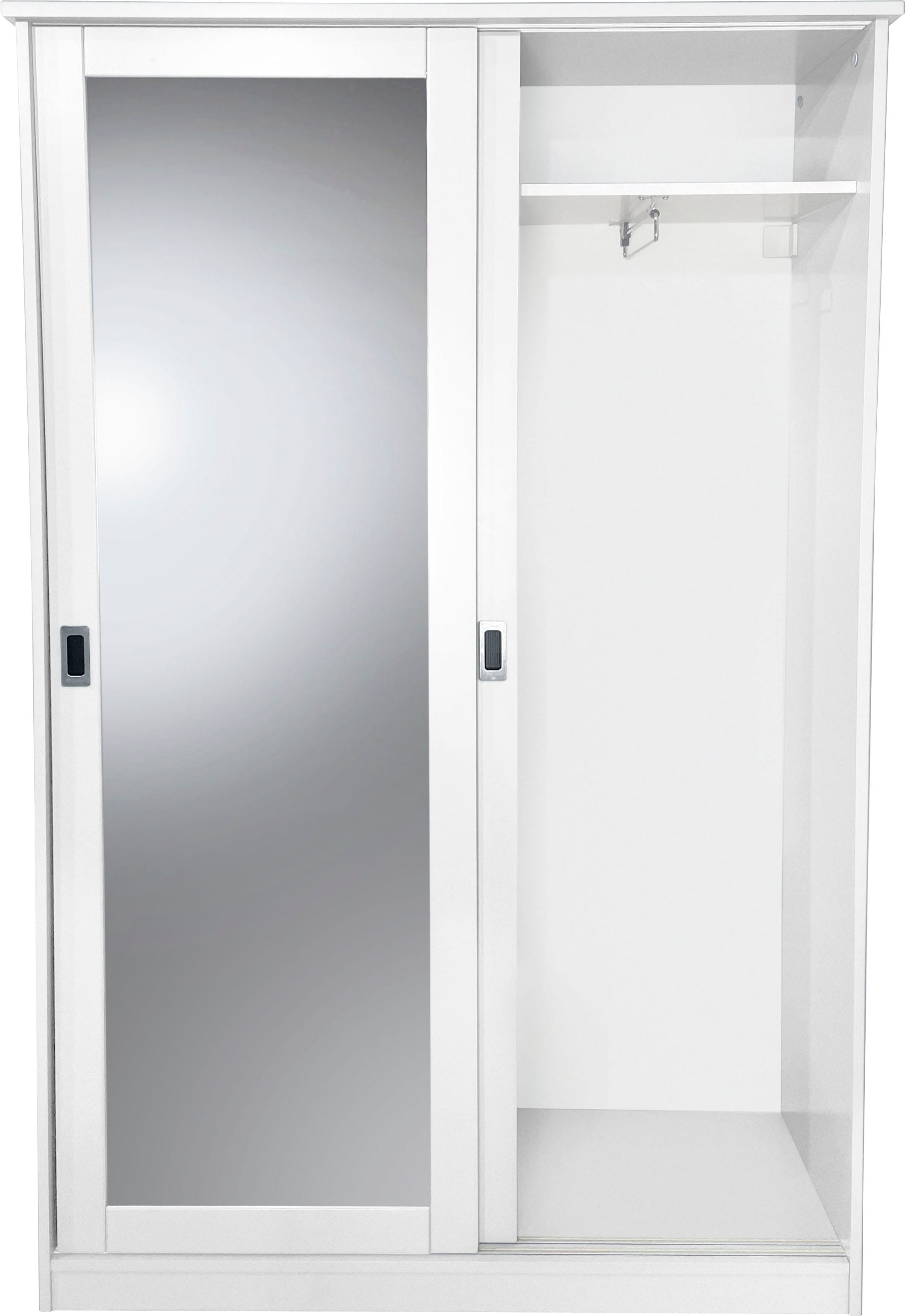 Home affaire Garderobenschrank »Nekso«, mit Spiegel, Breite 114 cm, aus MDF, FSC®-zertifiziert